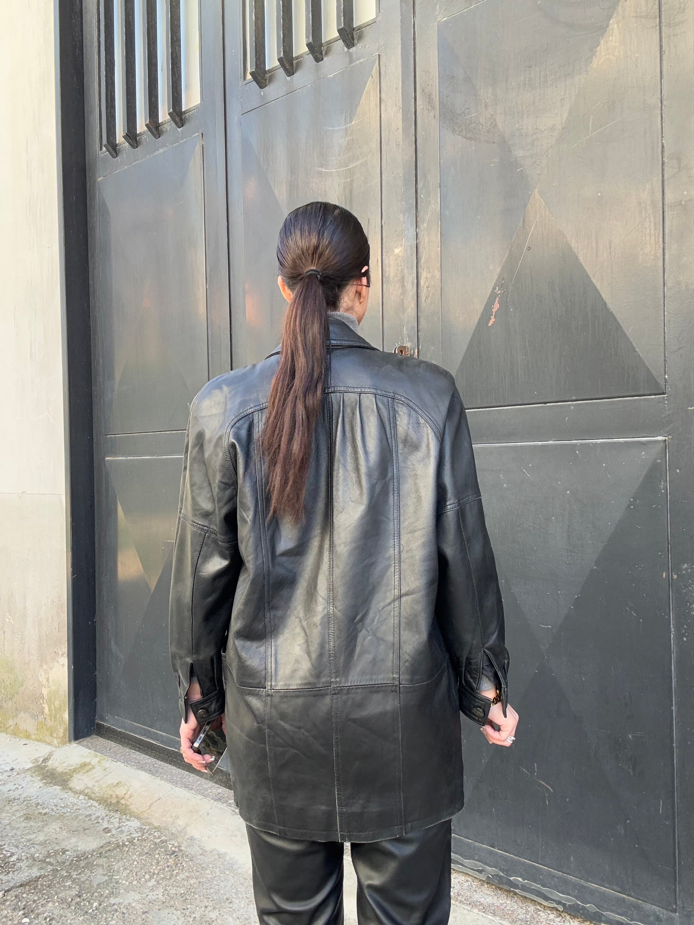 Giacca in pelle