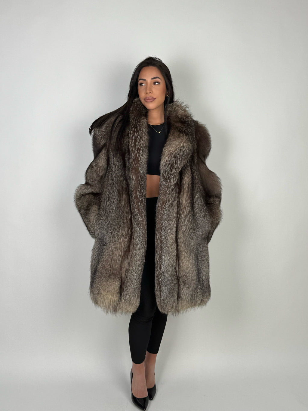 Mink Bomber Jacket