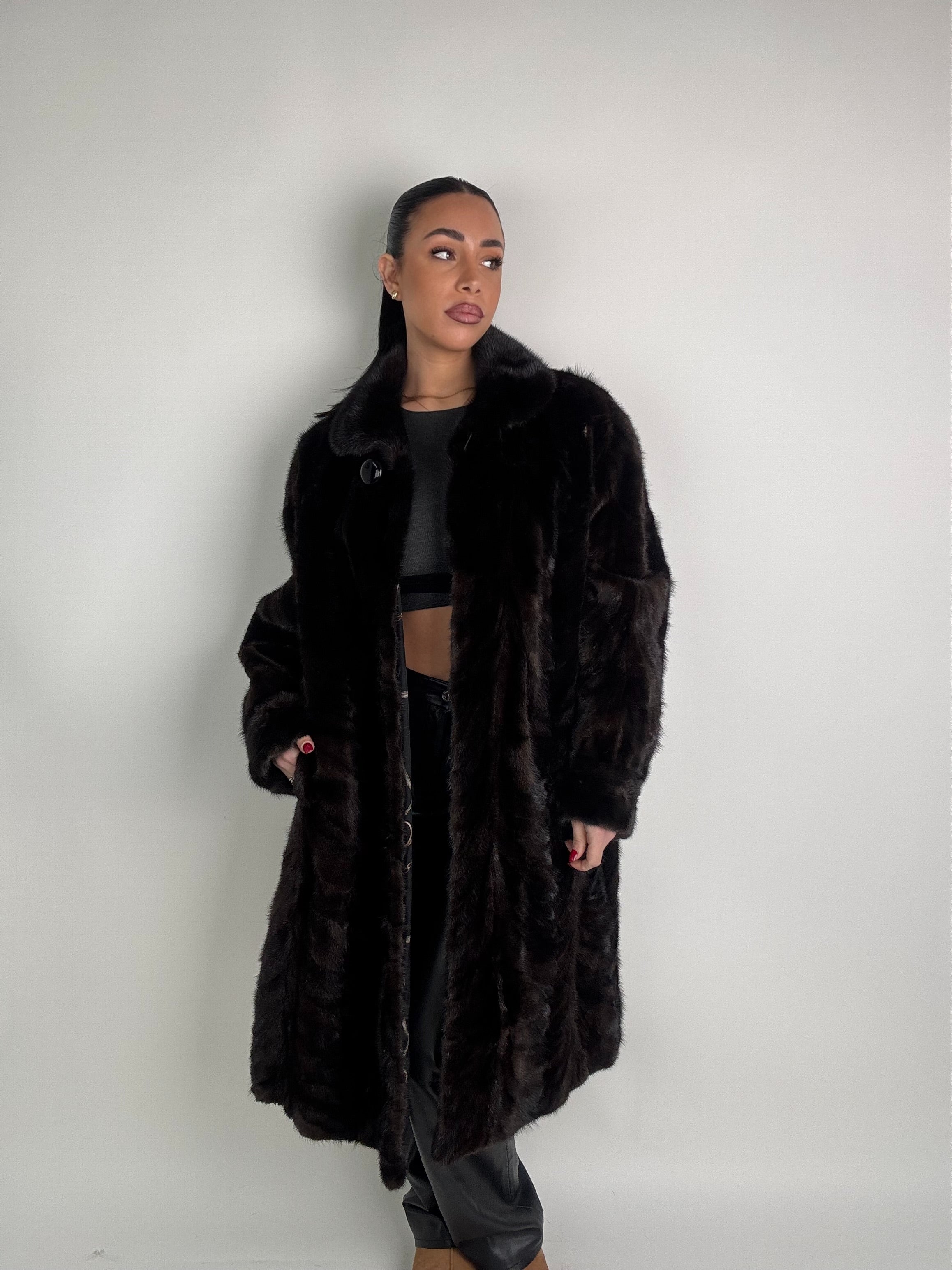 Cappotto in visone N550