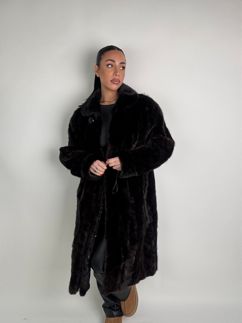 Cappotto in visone N550