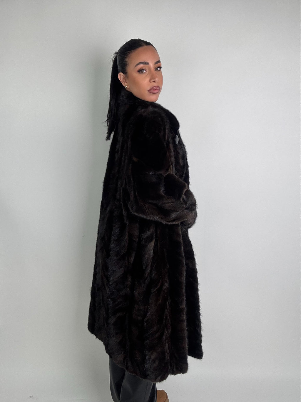 Cappotto in visone N550