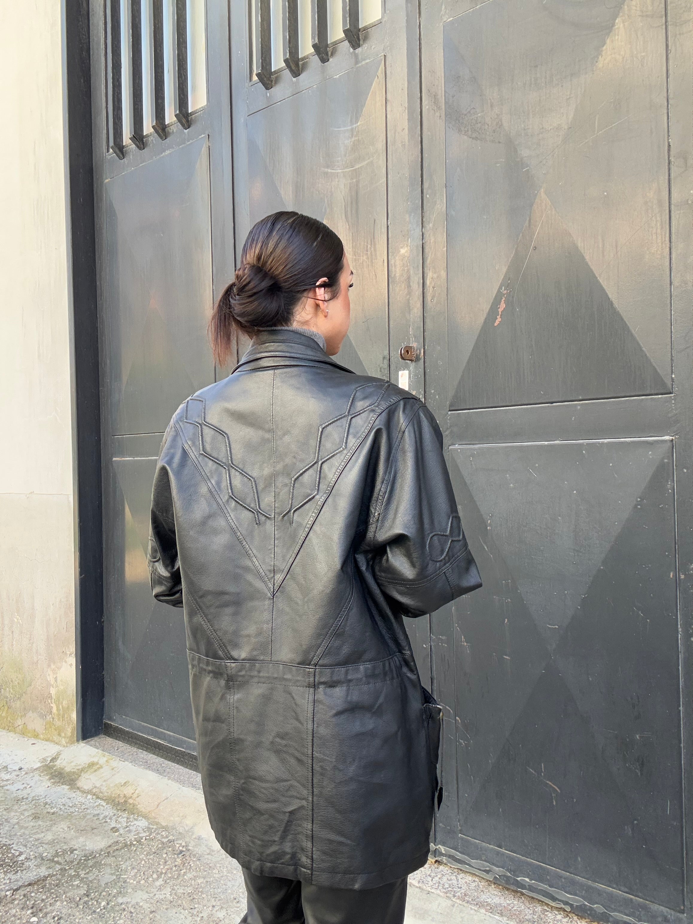 Giacca in pelle
