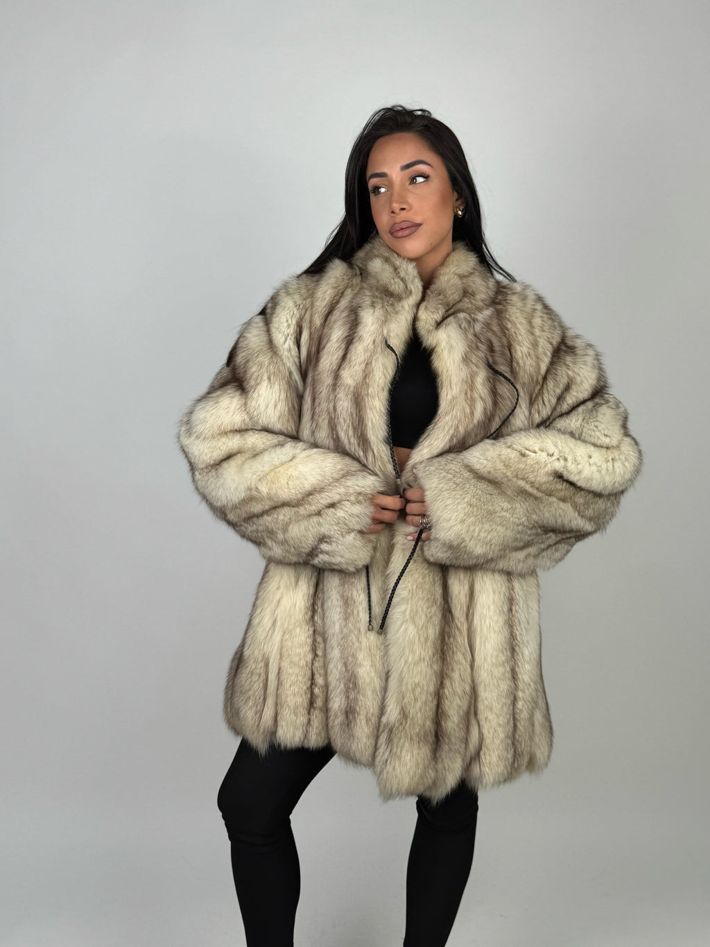 Mink Bomber Jacket