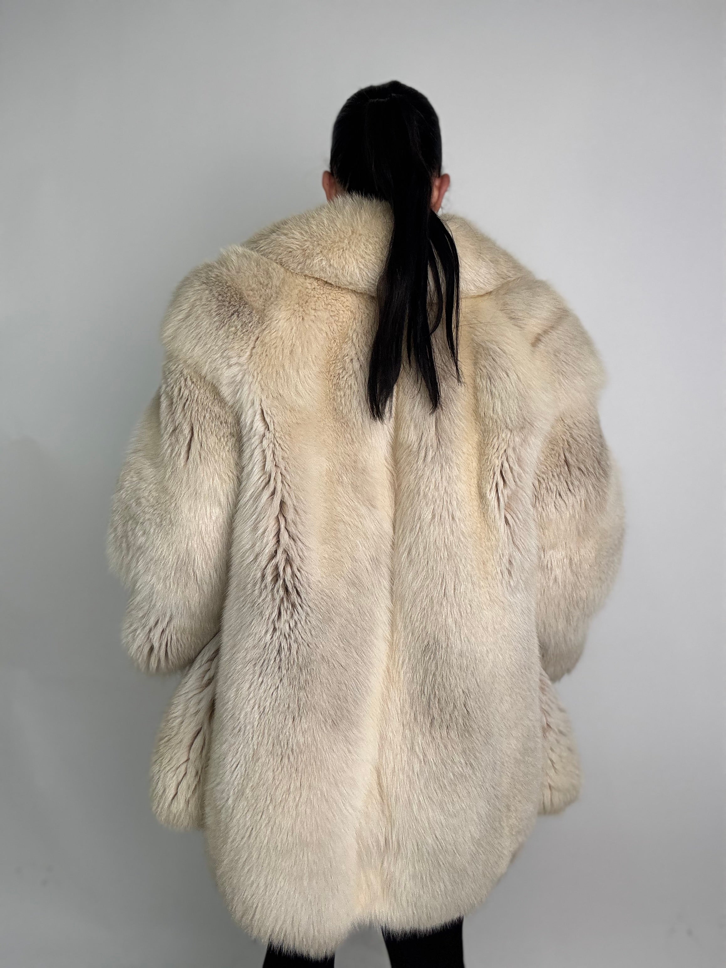 Giacca in volpe shadow N63