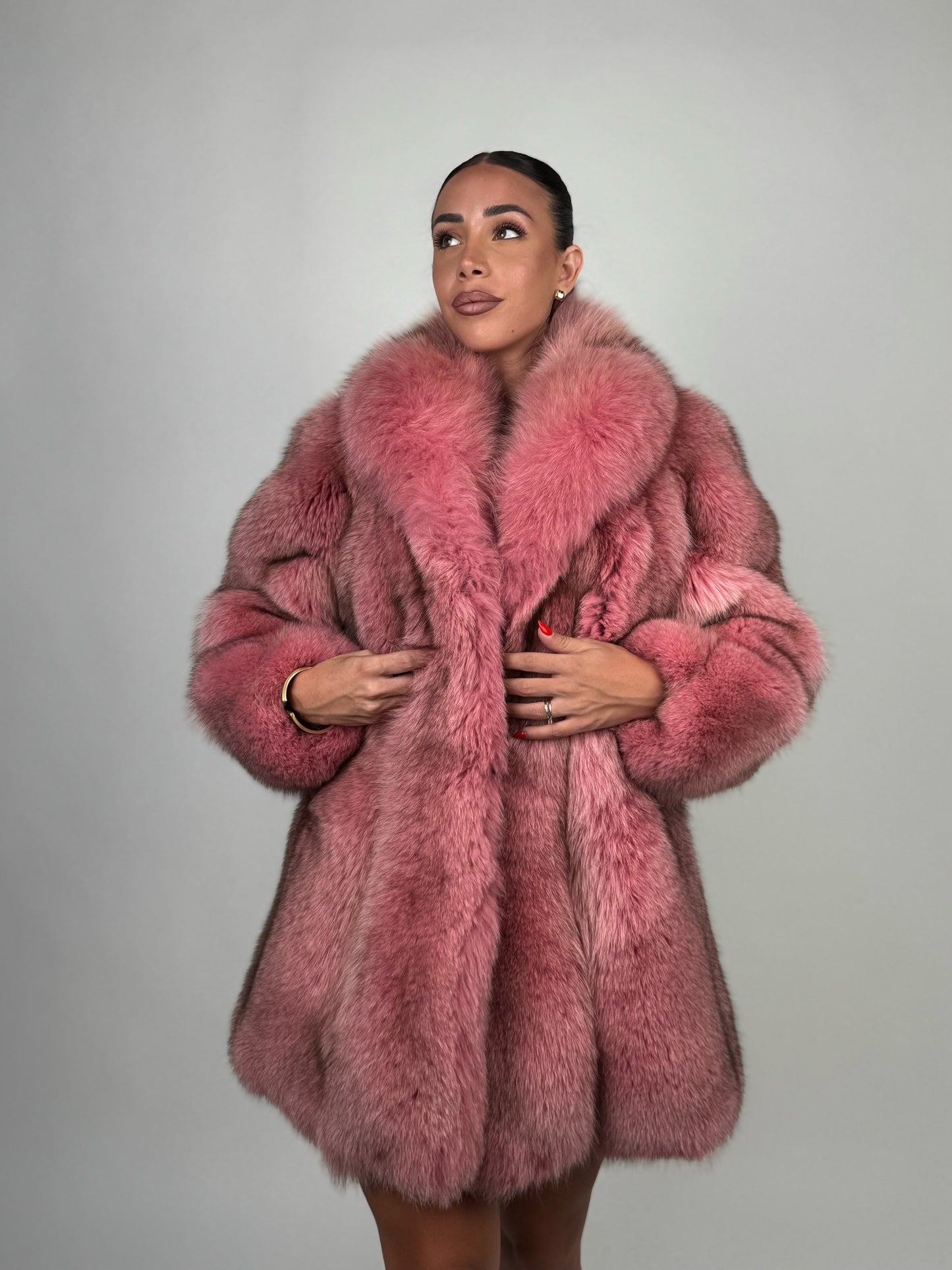Cappotto in volpe della groenlandia N36