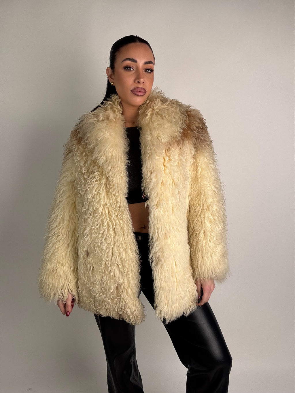 Mink Bomber Jacket