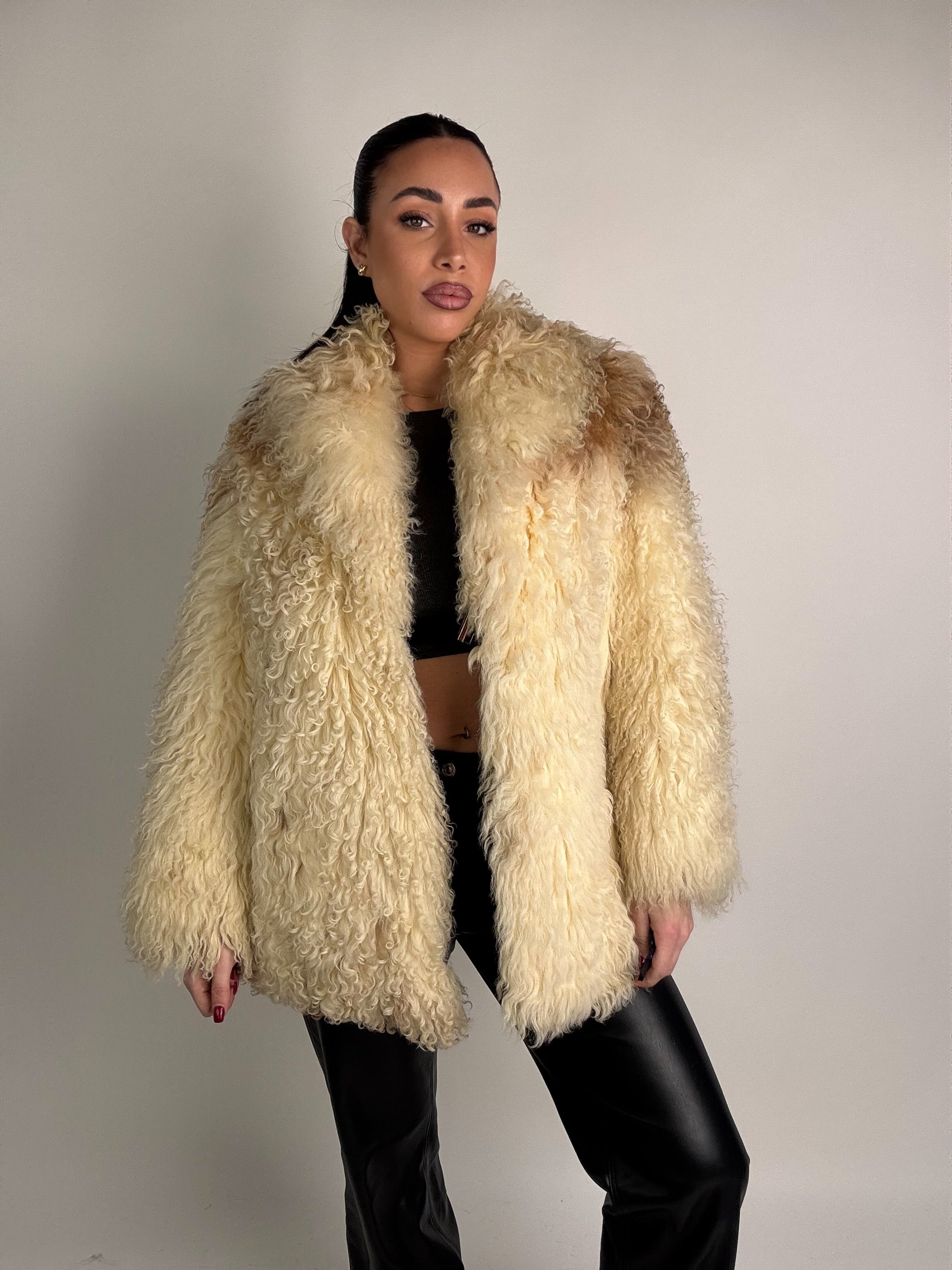 Mink Bomber Jacket