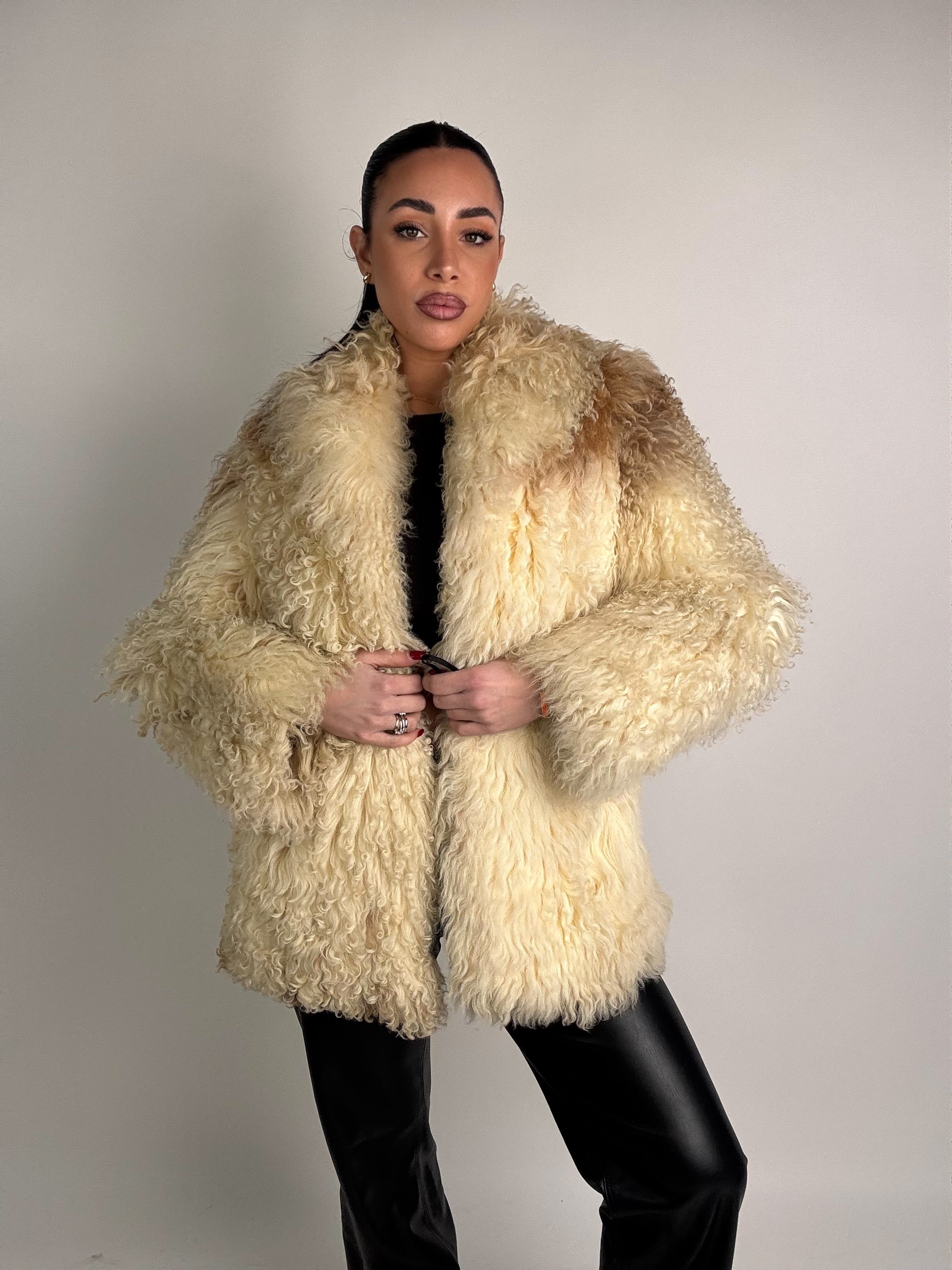 Mink Bomber Jacket