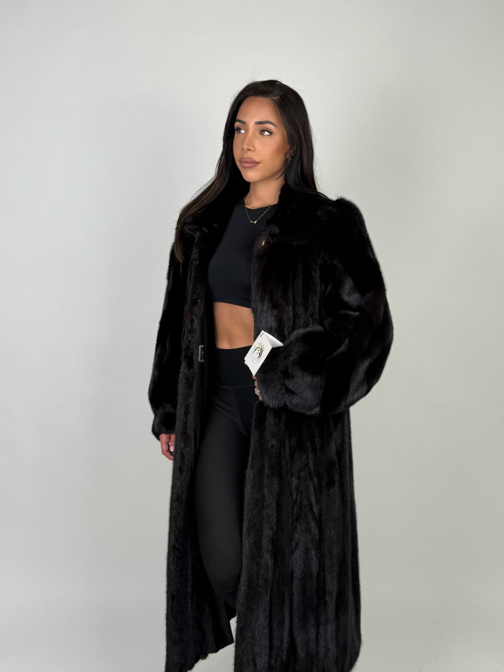 Cappotto in visone N641