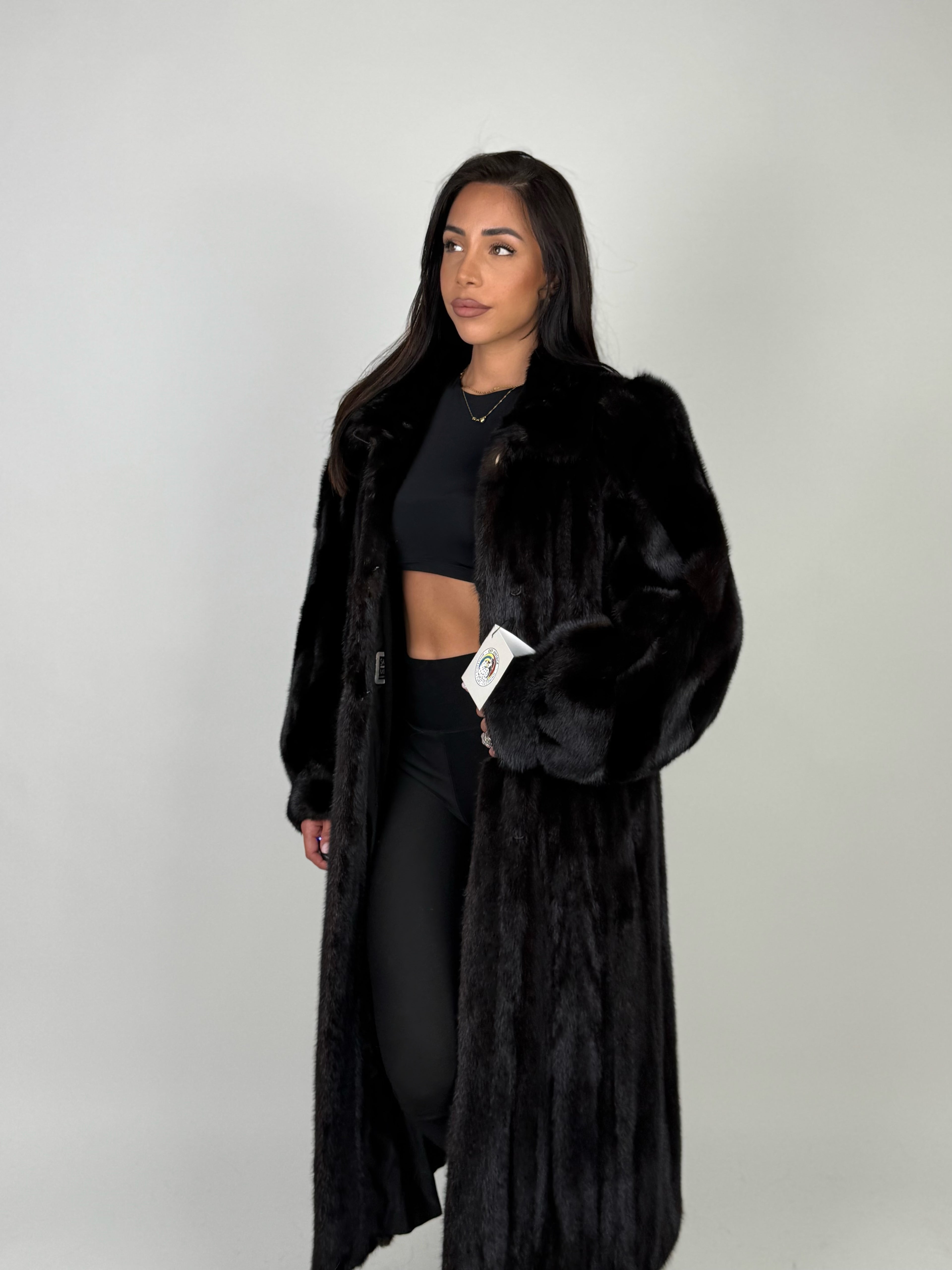 Cappotto in visone N641