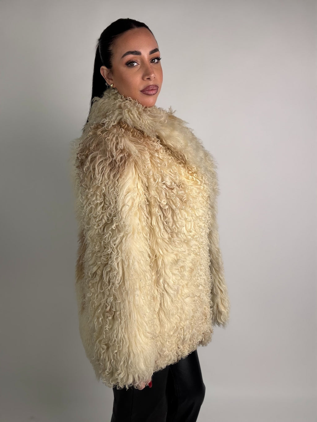 Mink Bomber Jacket