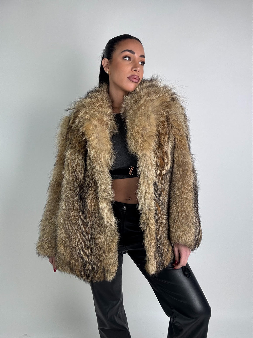 Mink Bomber Jacket
