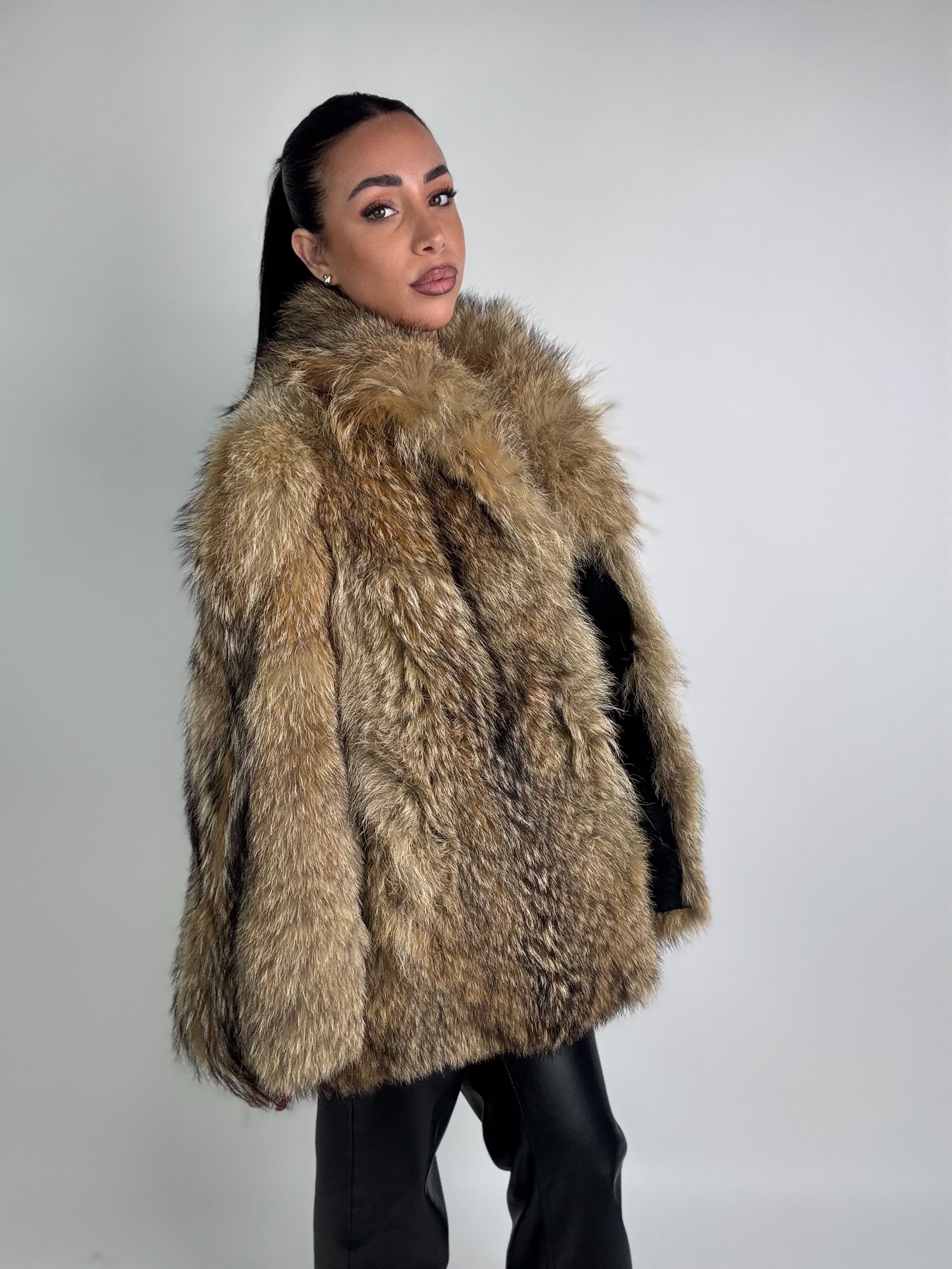 Mink Bomber Jacket