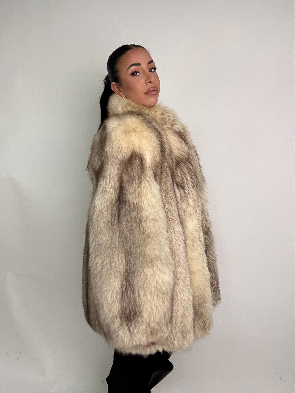 Giacca in volpe della groenlandia N64