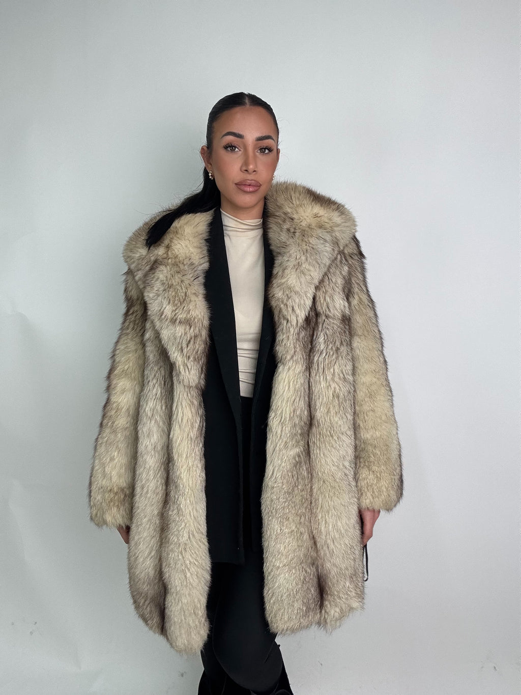 Giacca in volpe della groenlandia N65