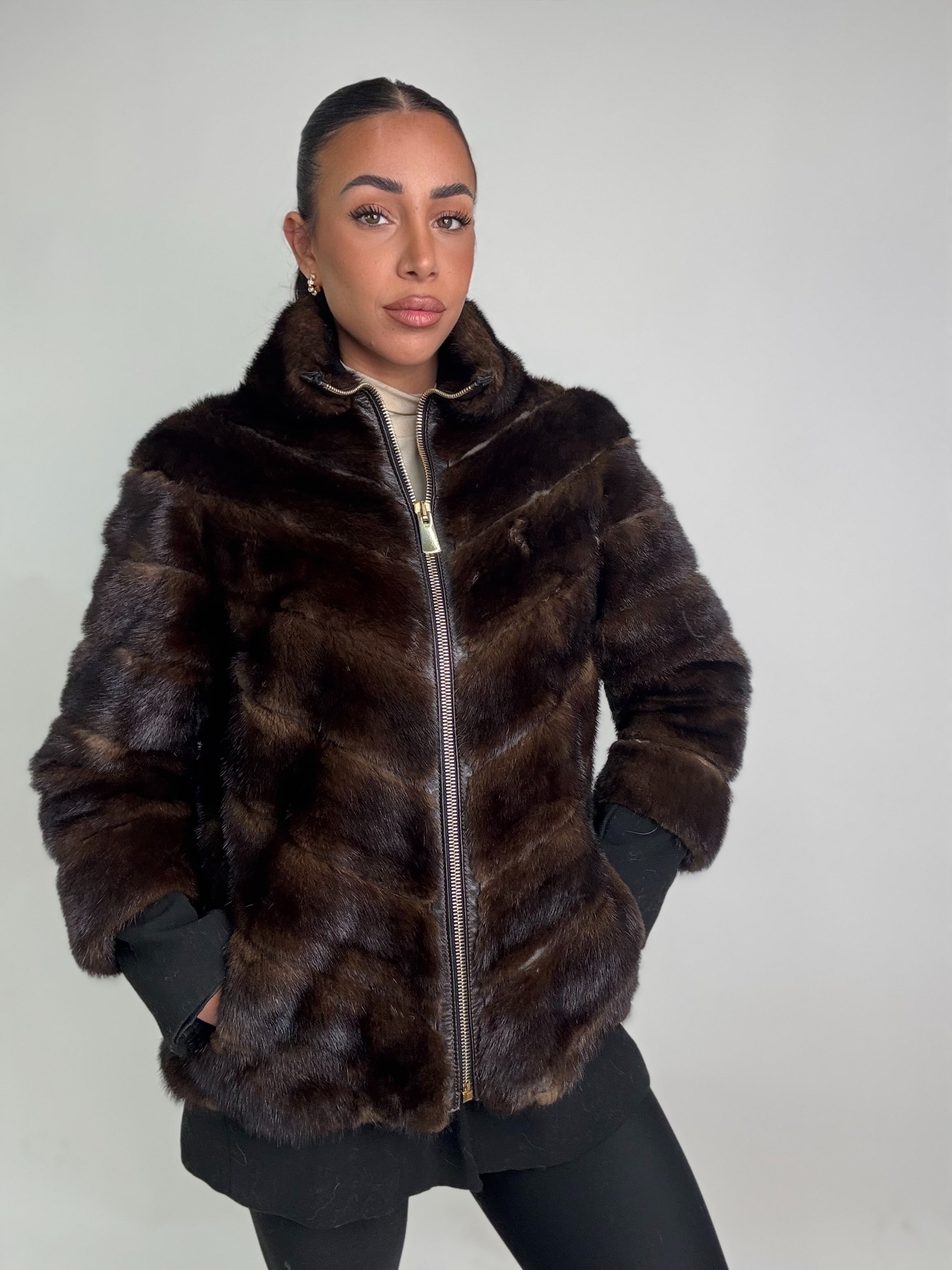 Bomber in visone N73