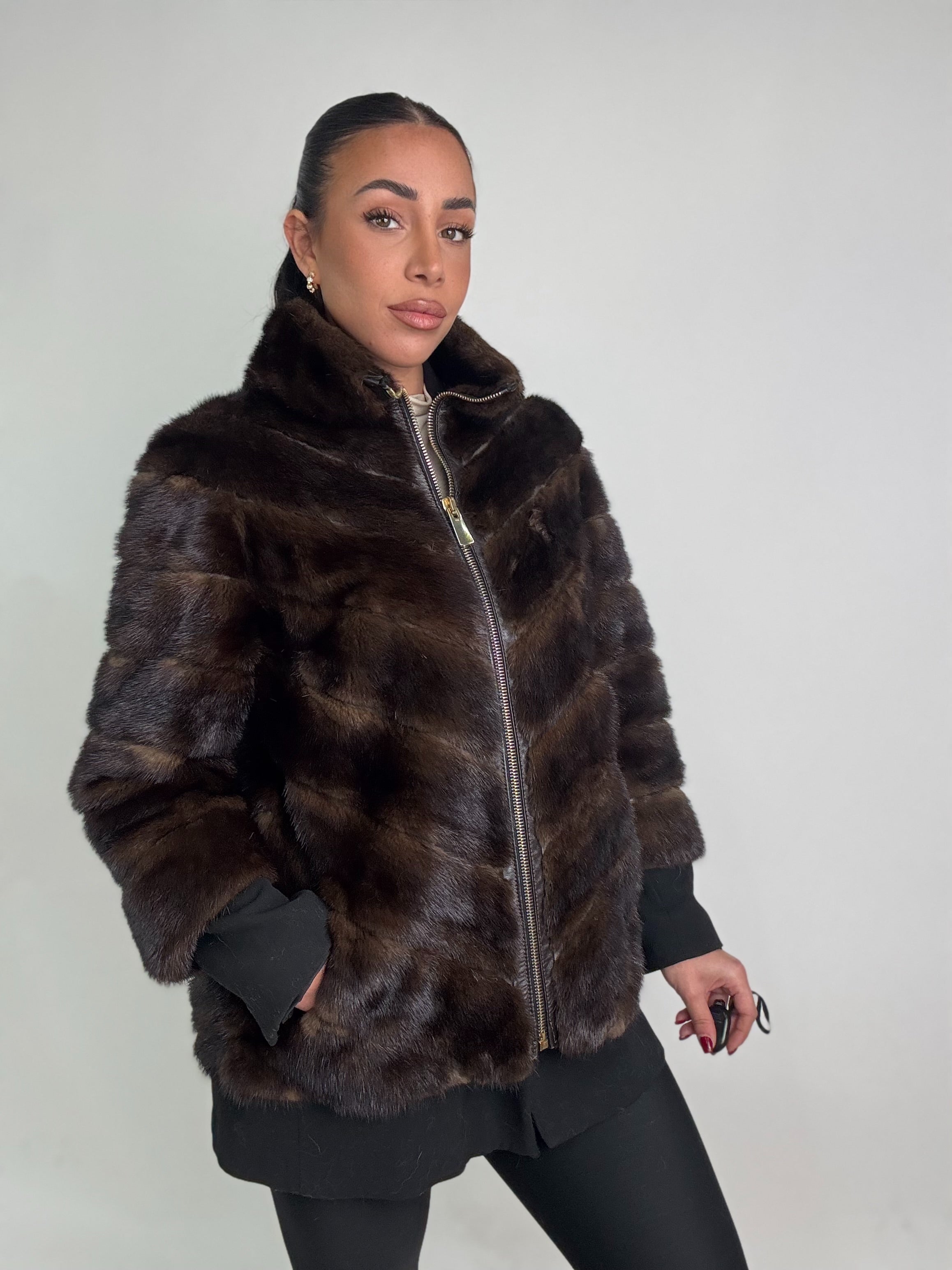 Bomber in visone N73