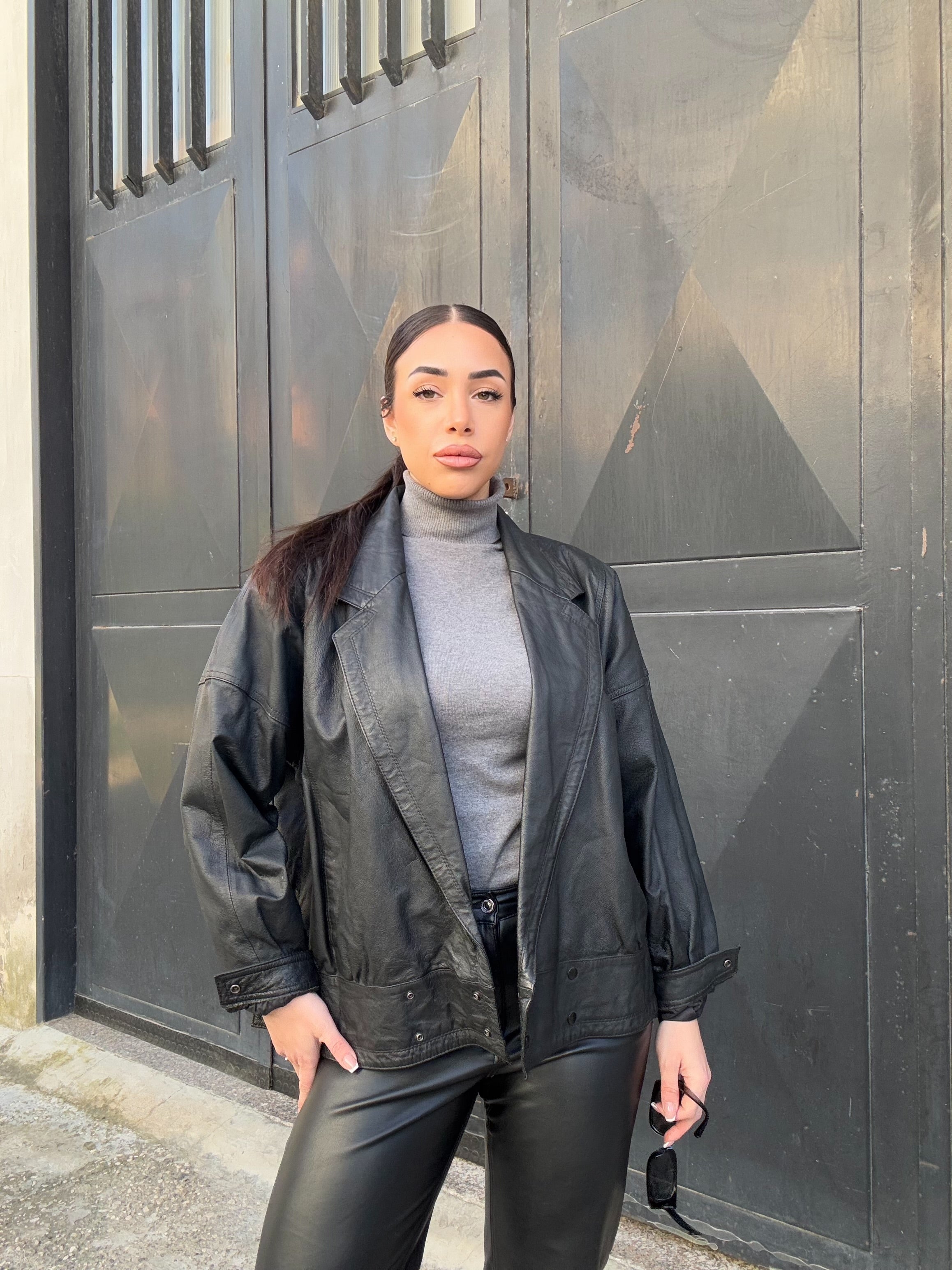 Giacca in pelle