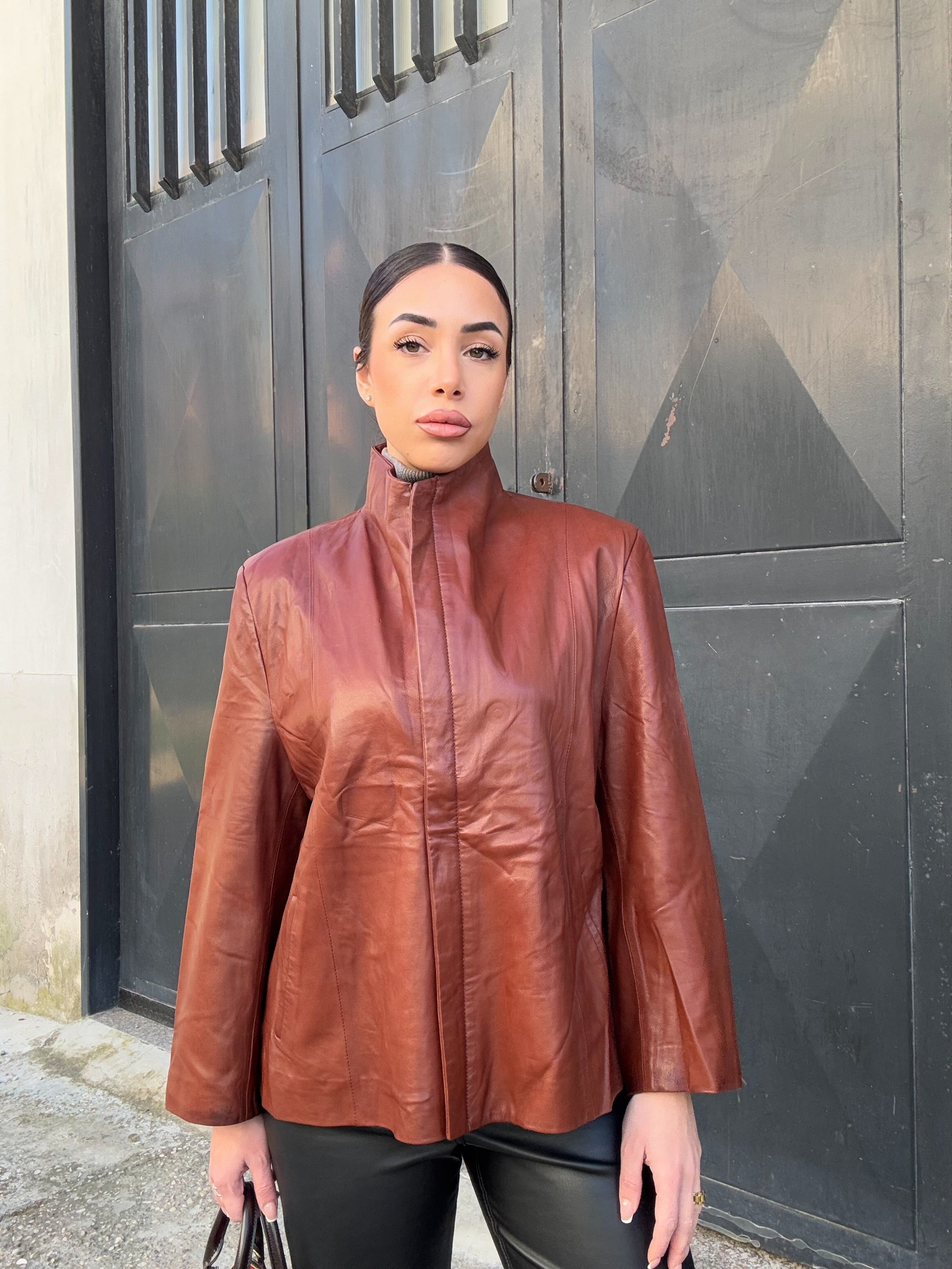 Giacca in pelle
