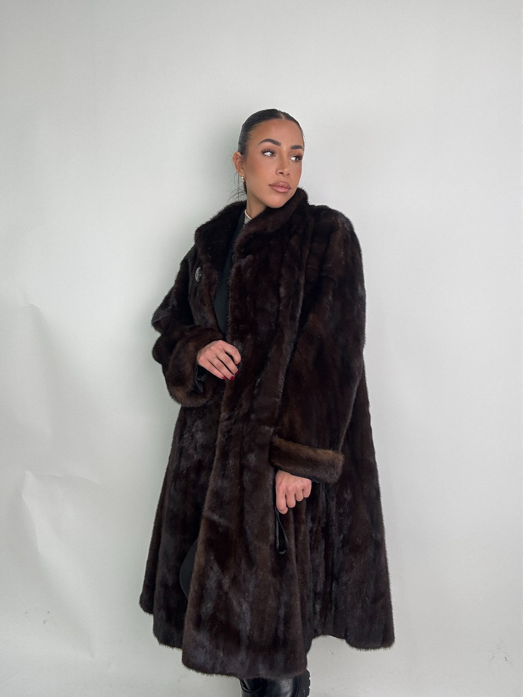 Cappotto in visone N403