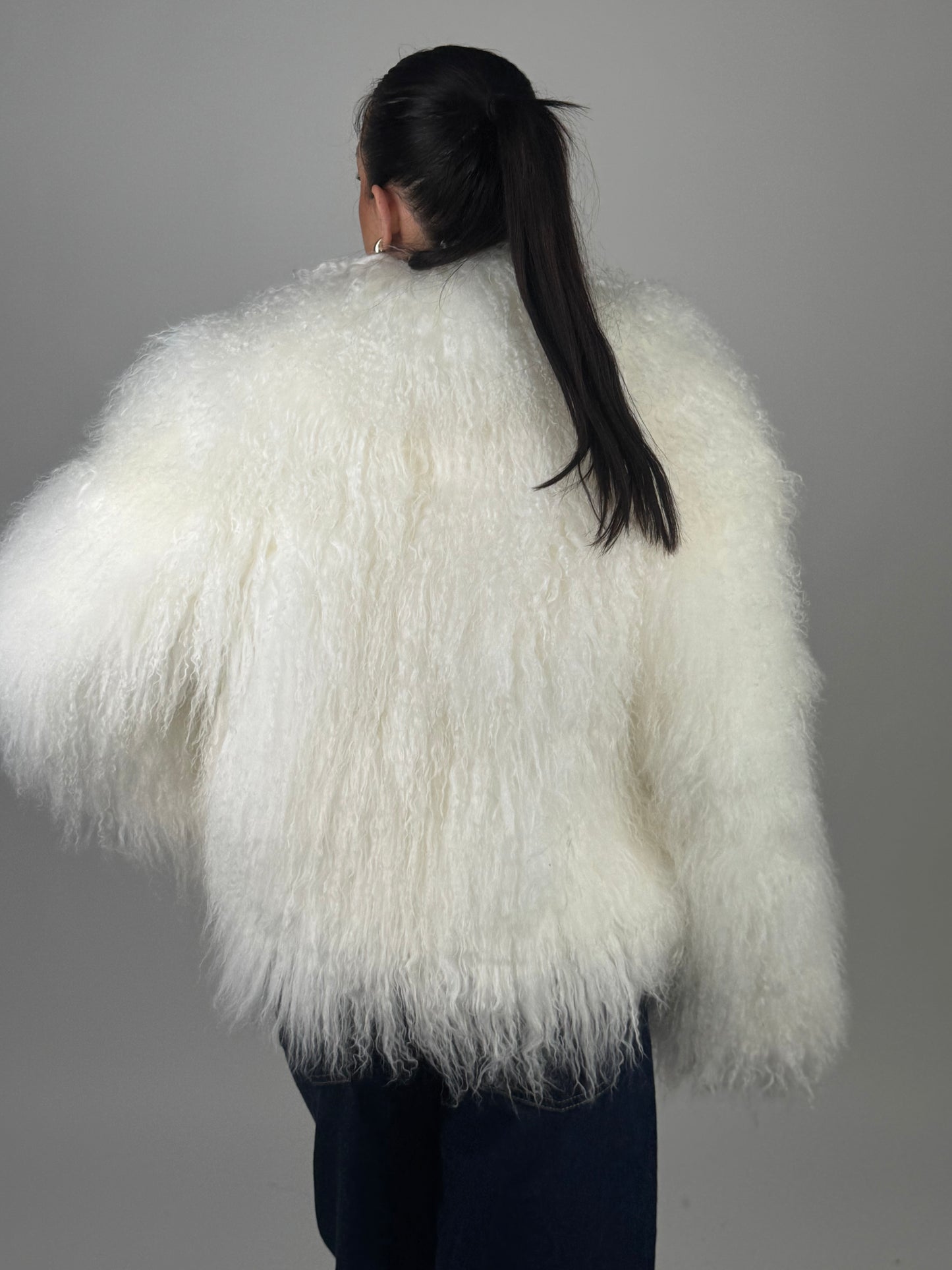 Mink Bomber Jacket