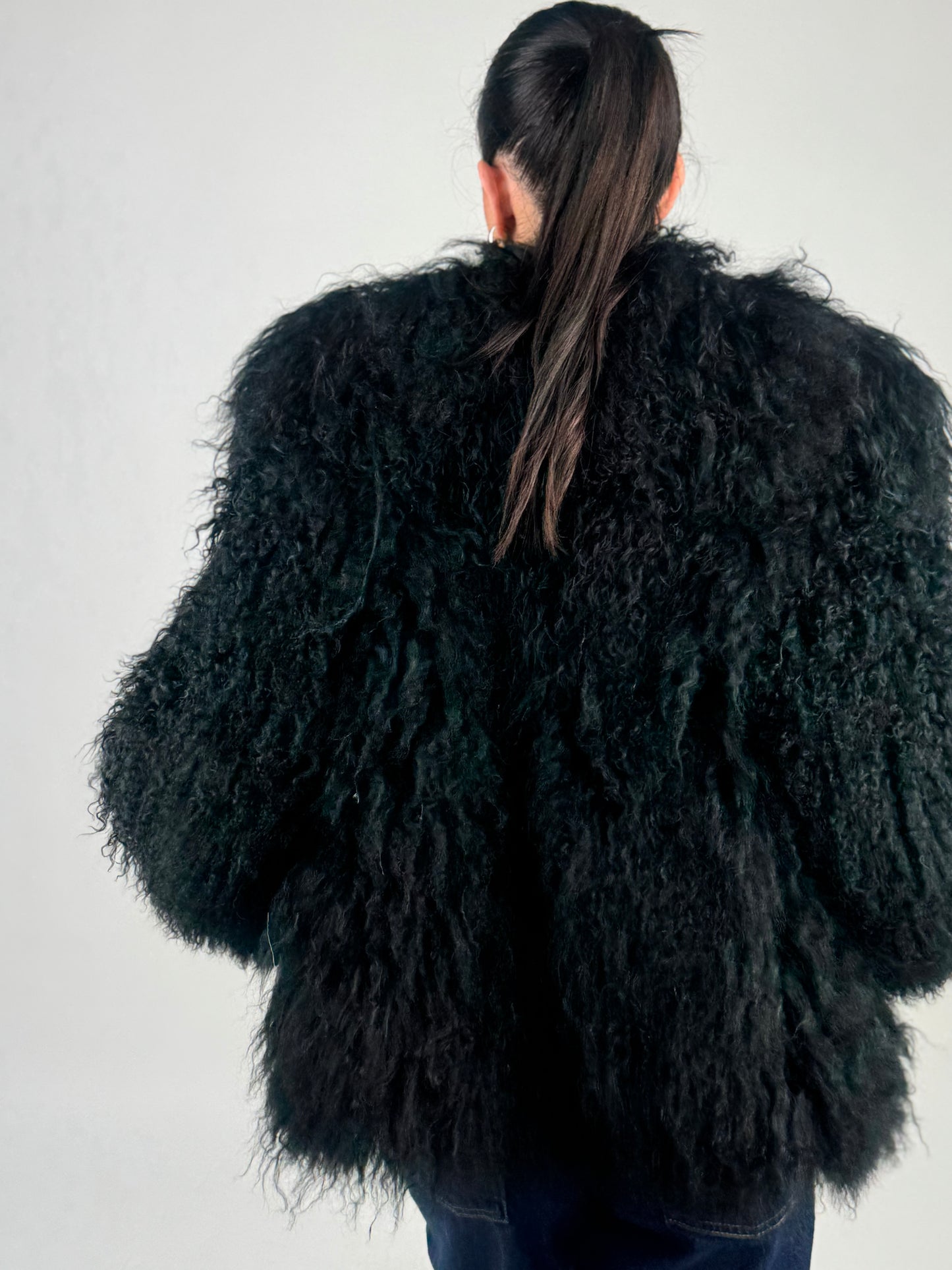 Mink Bomber Jacket