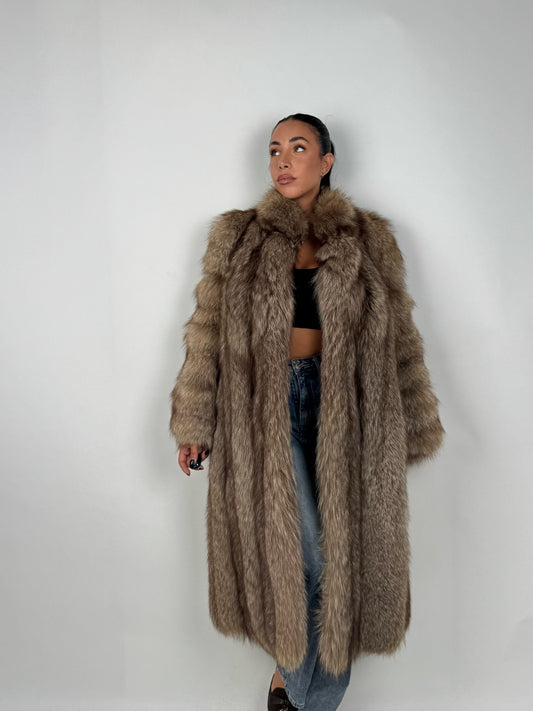 Cappotto in volpe frost N185