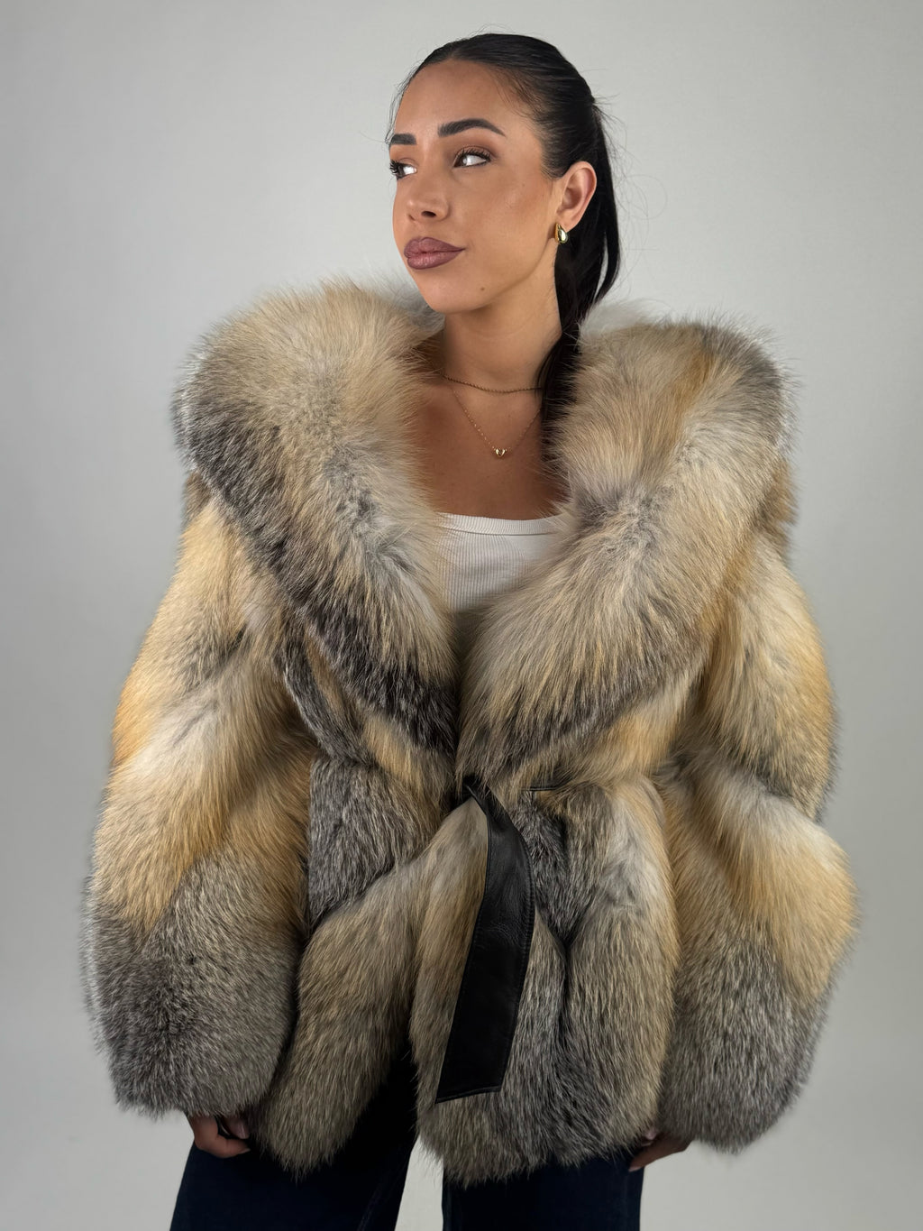 Mink Bomber Jacket