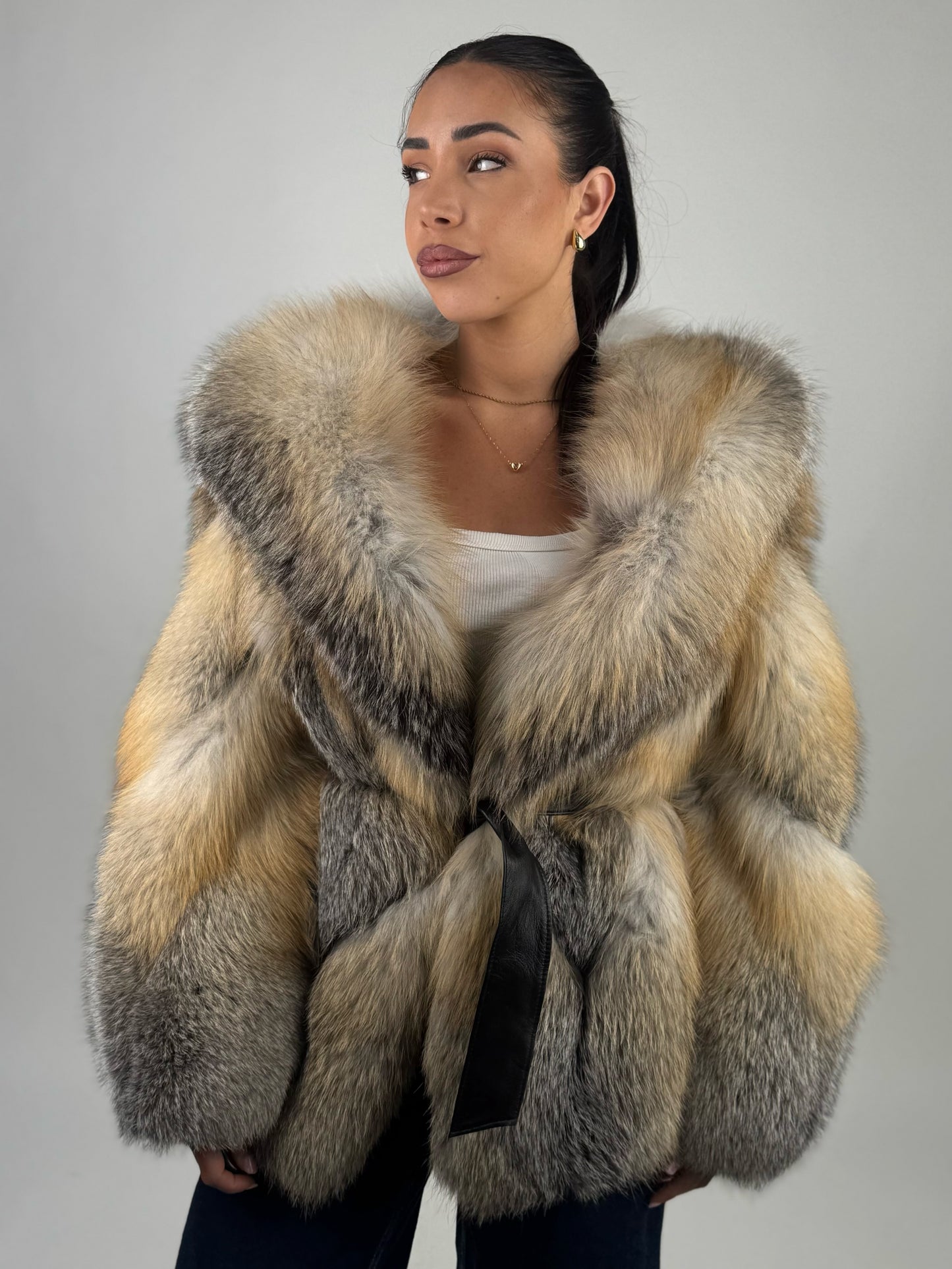 Mink Bomber Jacket