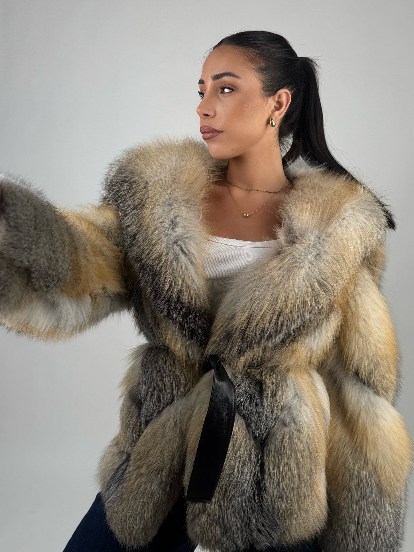 Mink Bomber Jacket