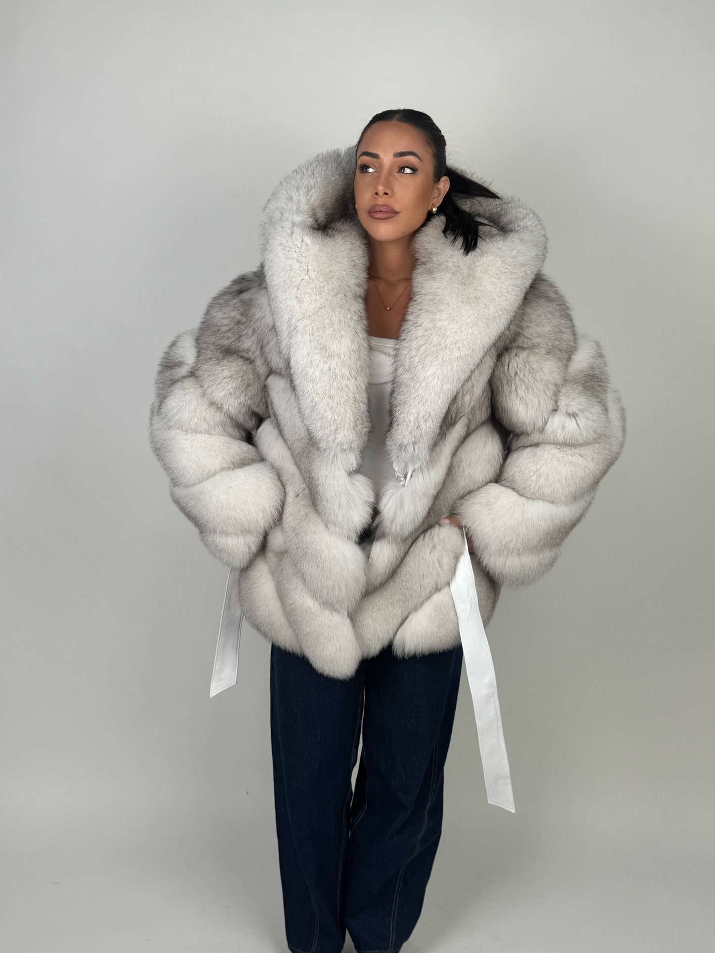 Mink Bomber Jacket
