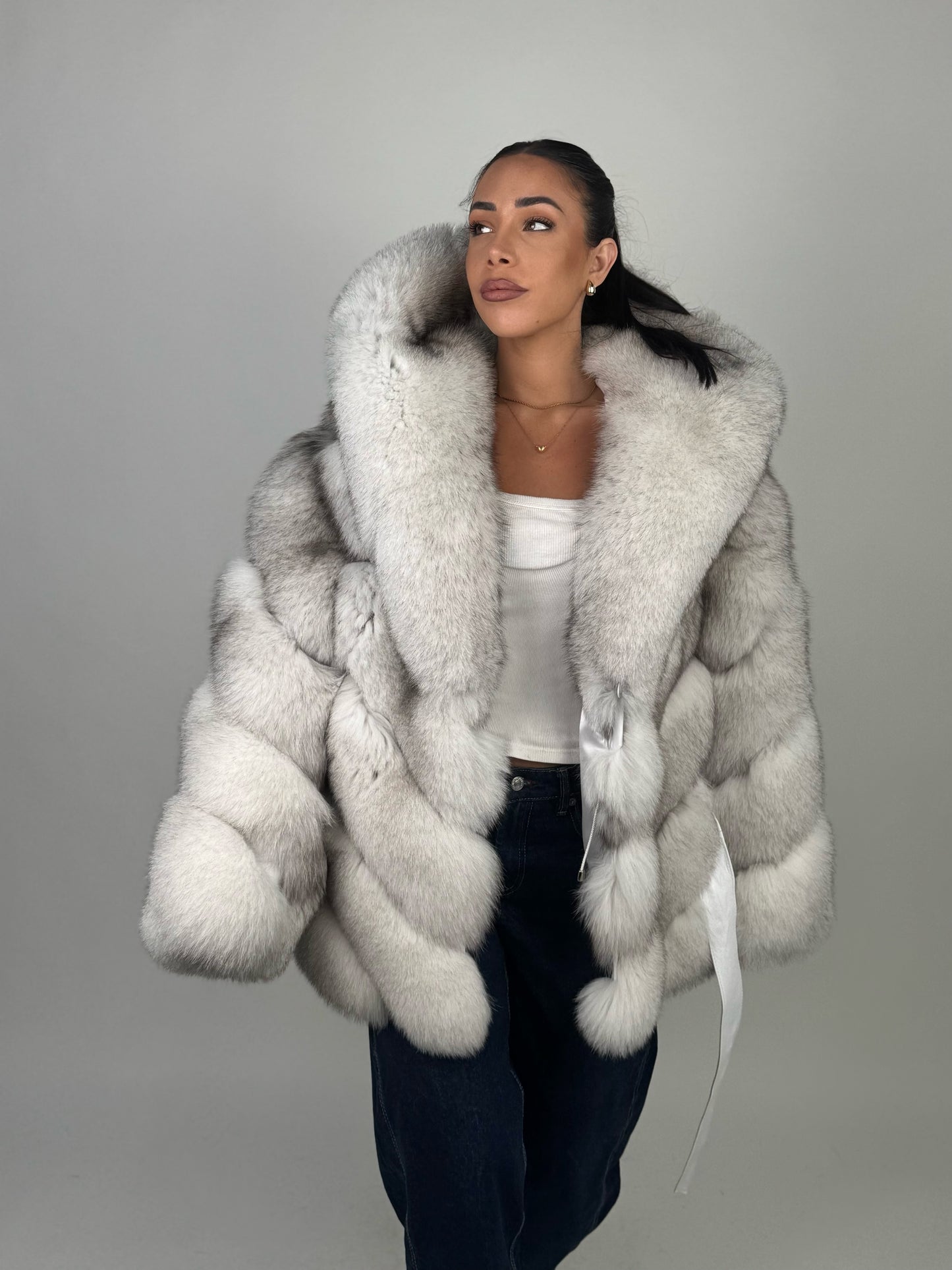 Mink Bomber Jacket