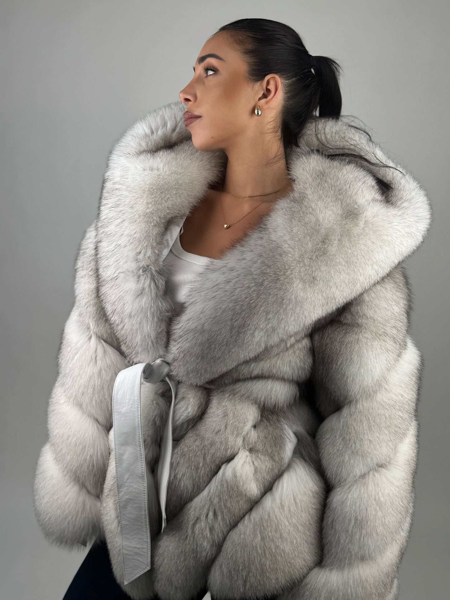 Mink Bomber Jacket