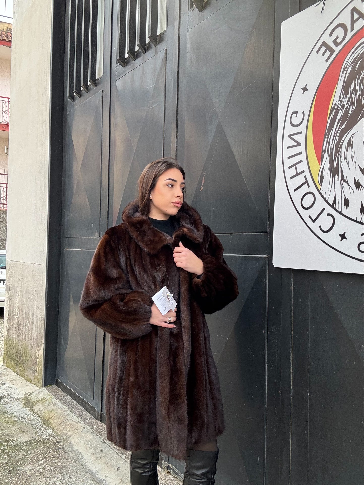 Cappotto in visone