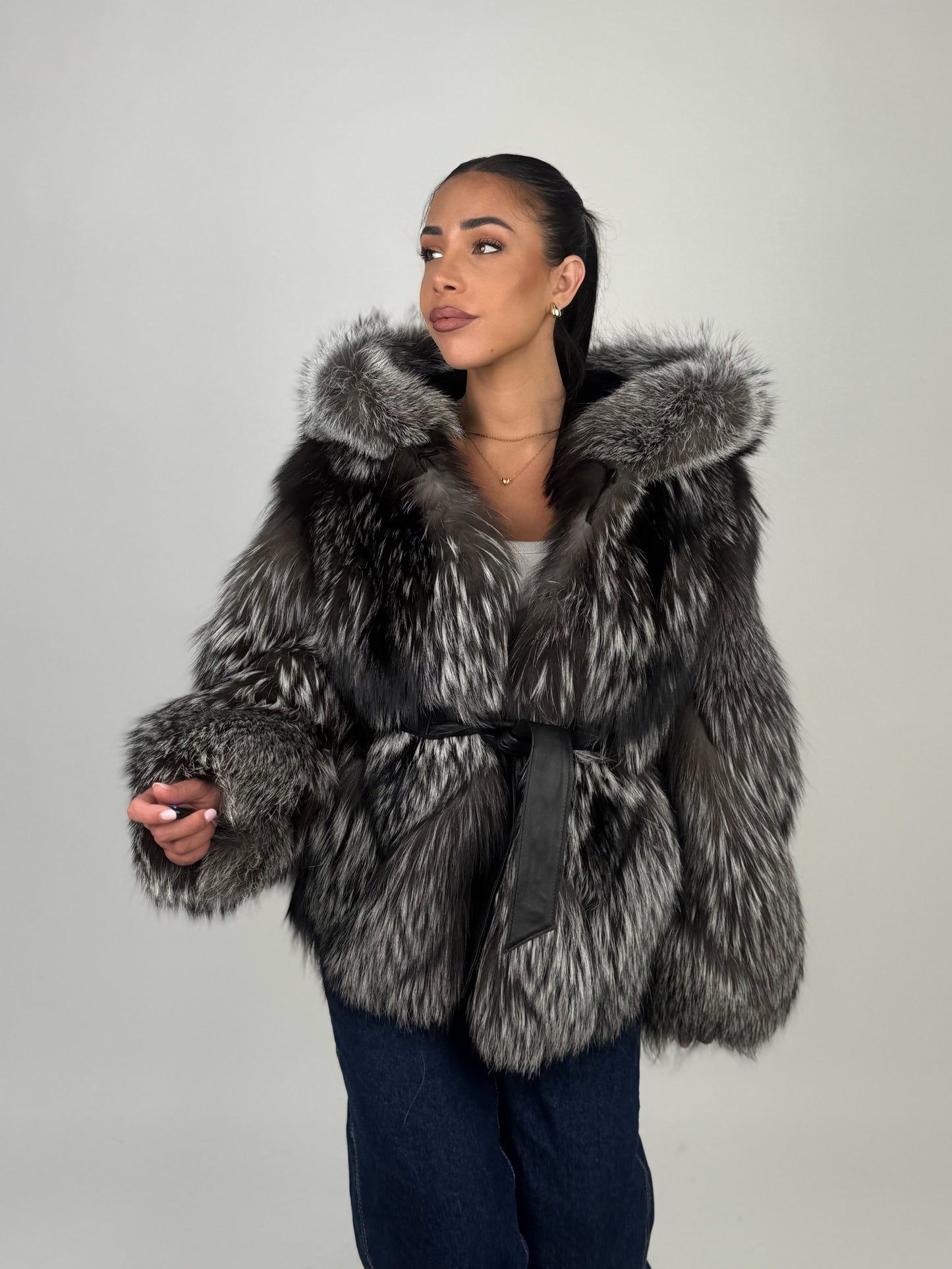 Mink Bomber Jacket