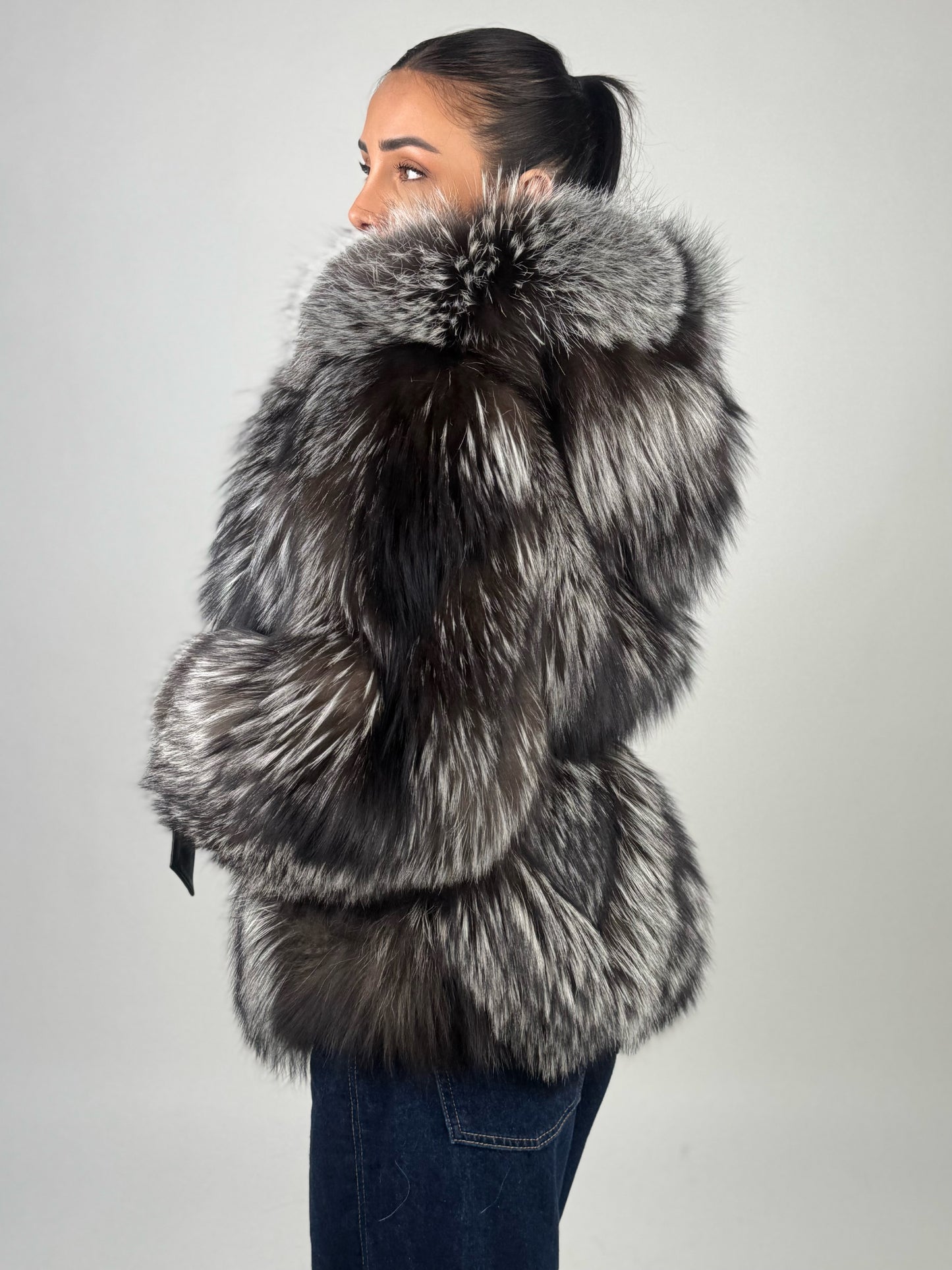 Mink Bomber Jacket