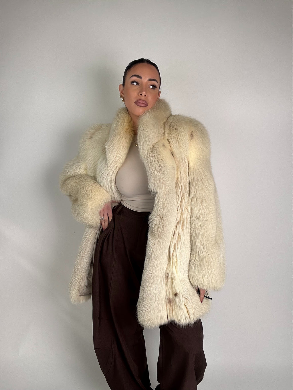 Mink Bomber Jacket