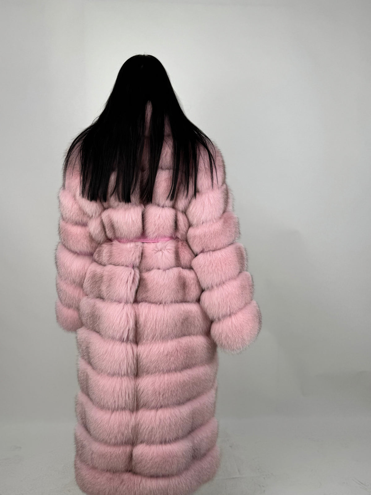 Cappotto Sandy in volpe pink
