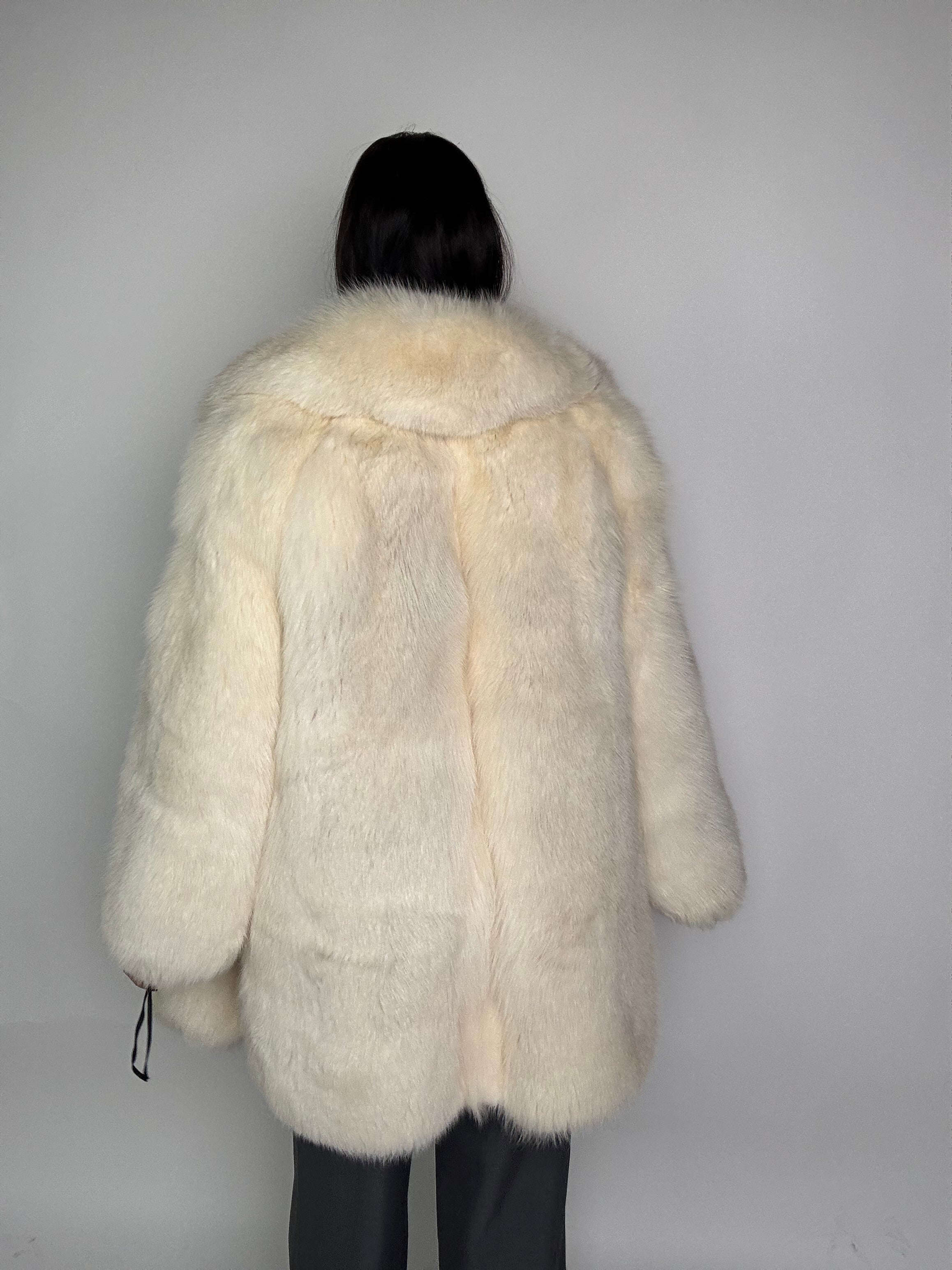 Giacca in volpe shadow N68