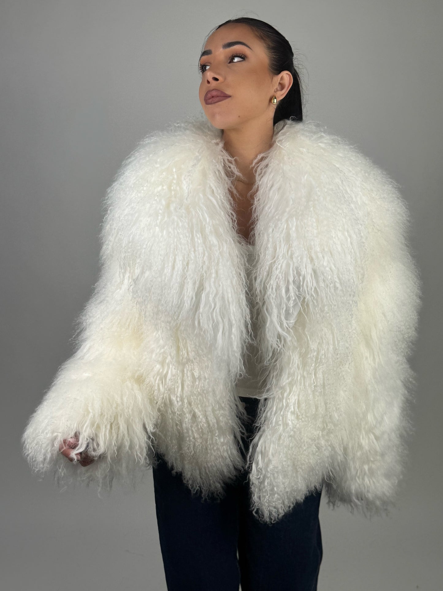 Mink Bomber Jacket
