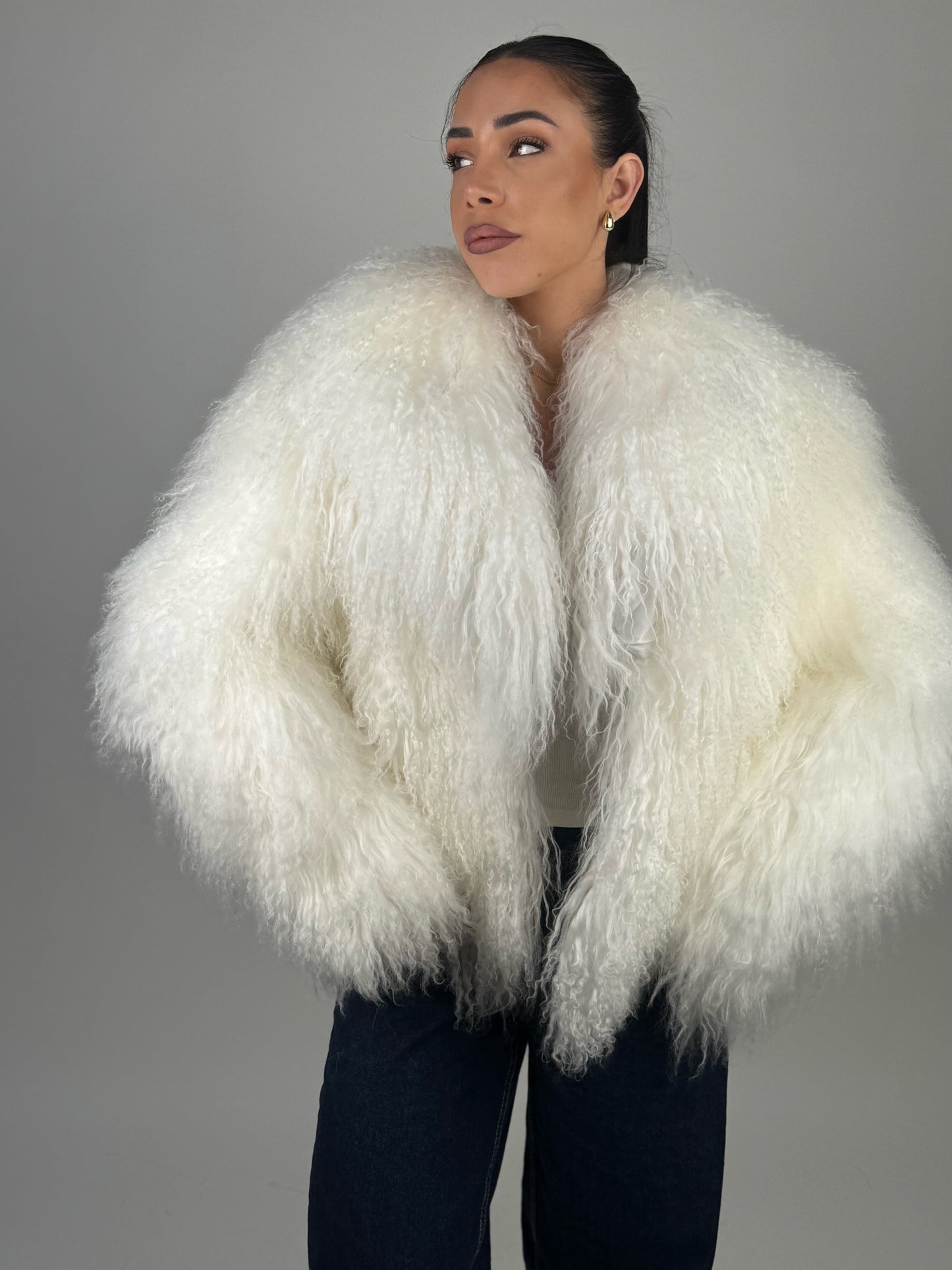 Mink Bomber Jacket