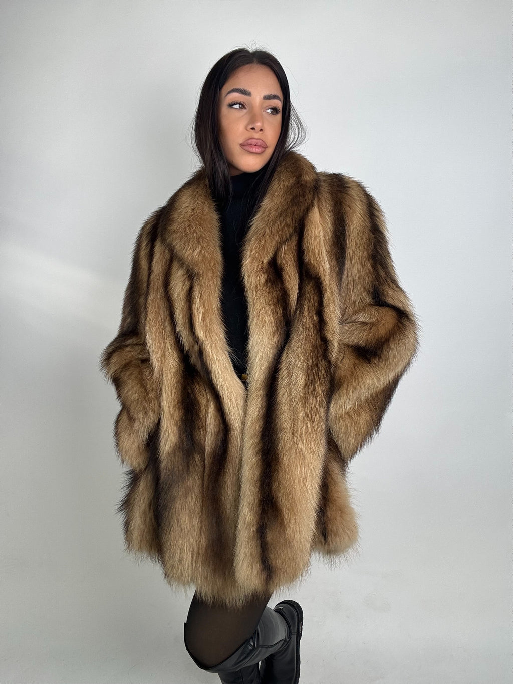 Mink Bomber Jacket