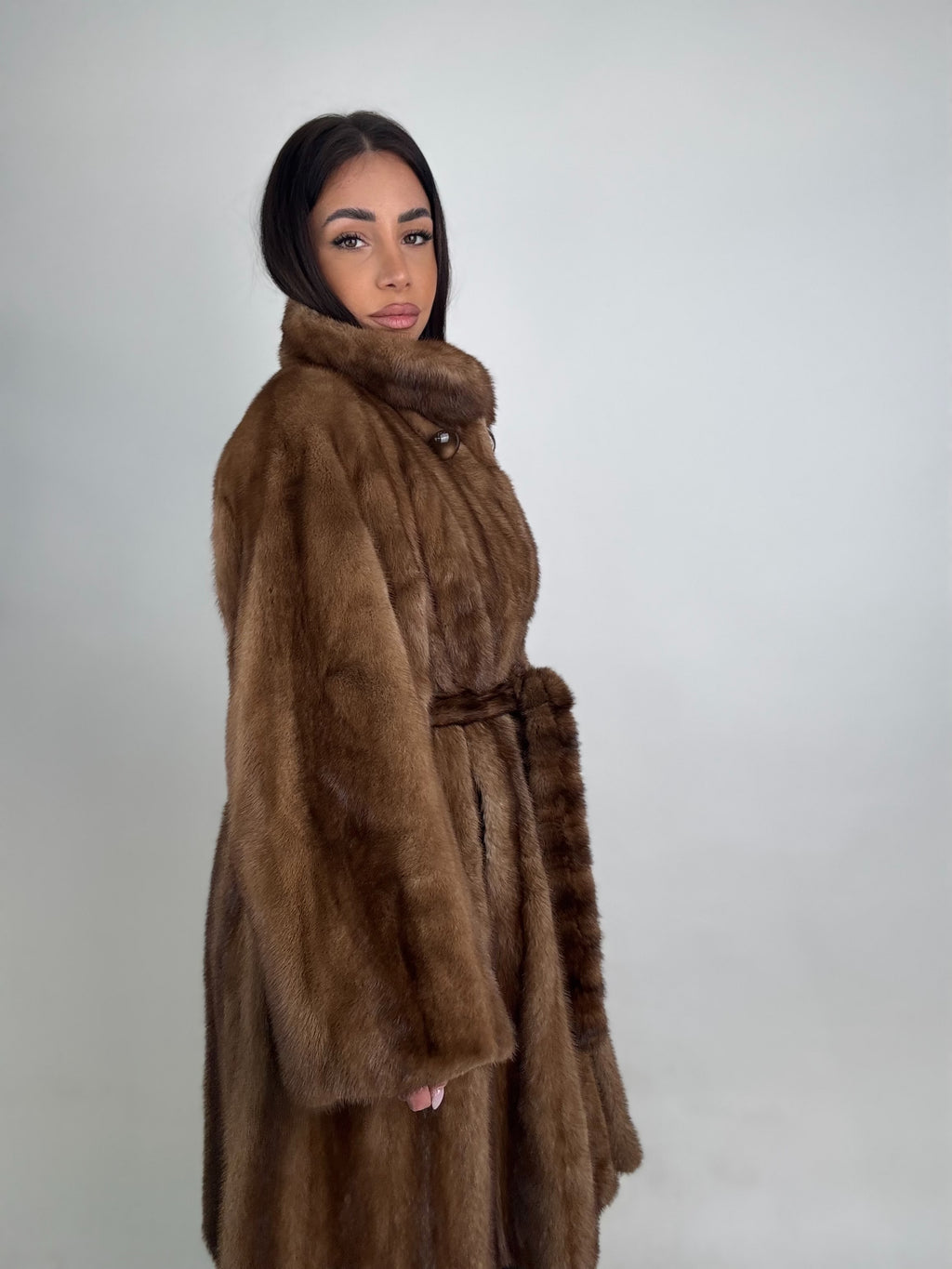 Cappotto in visone N468