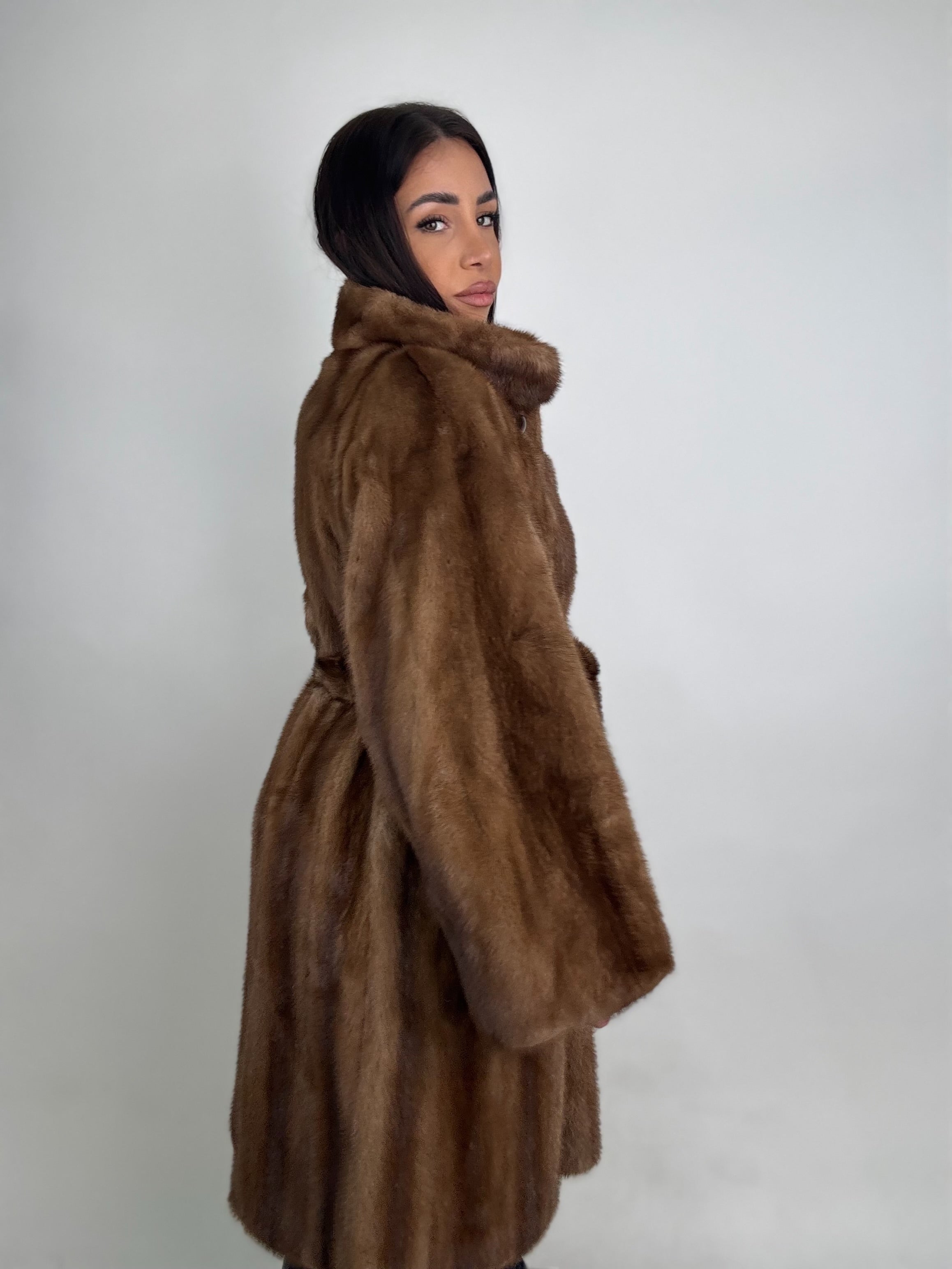 Cappotto in visone N468