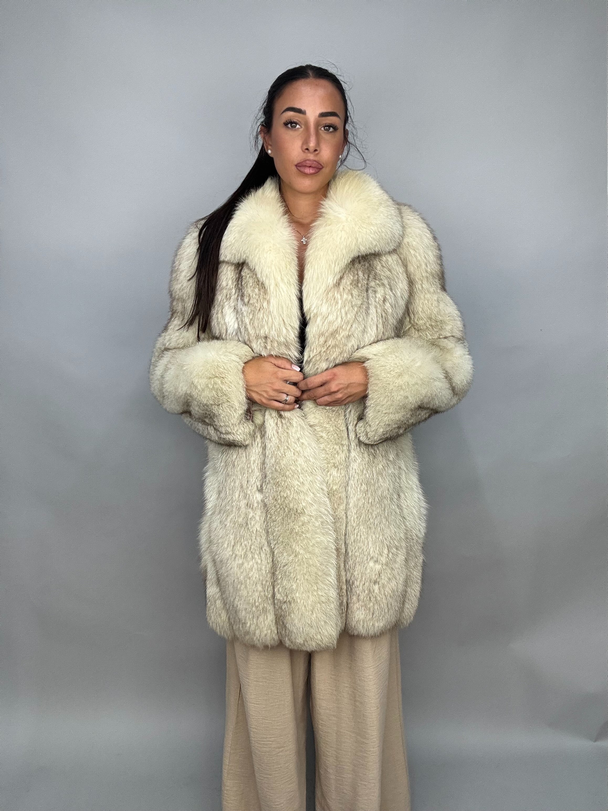 Giacca in volpe della groenlandia