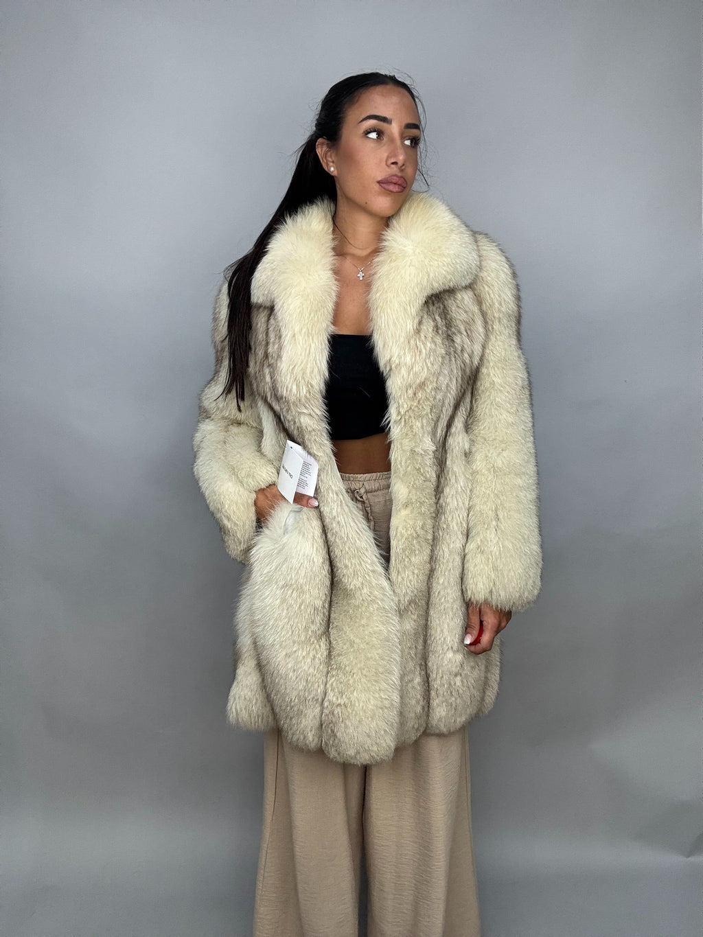 Giacca in volpe della groenlandia