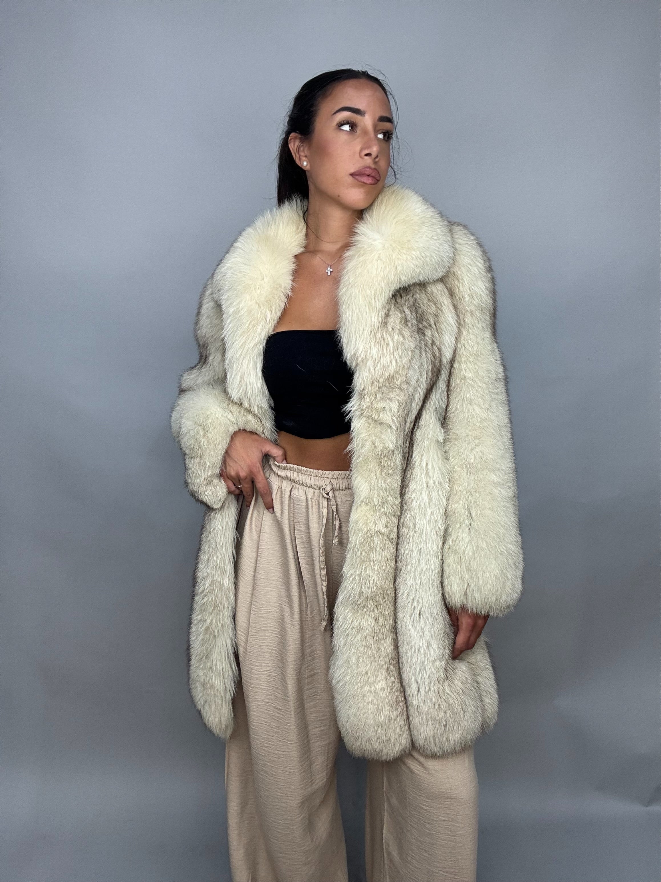 Giacca in volpe della groenlandia