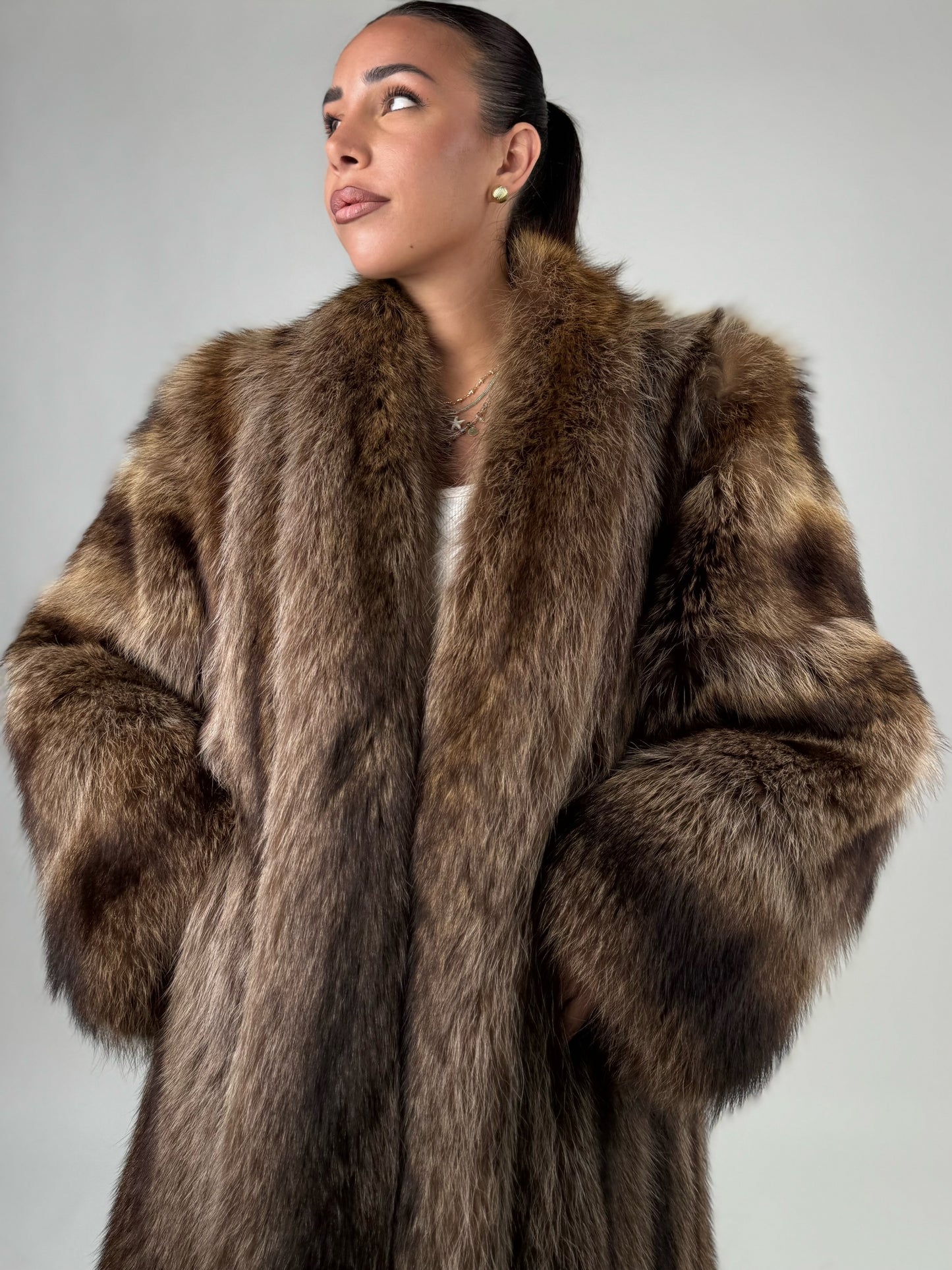 Cappotto in marmotta N498