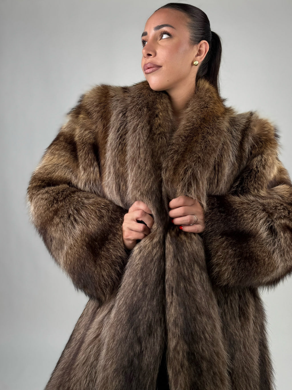 Cappotto in marmotta N498