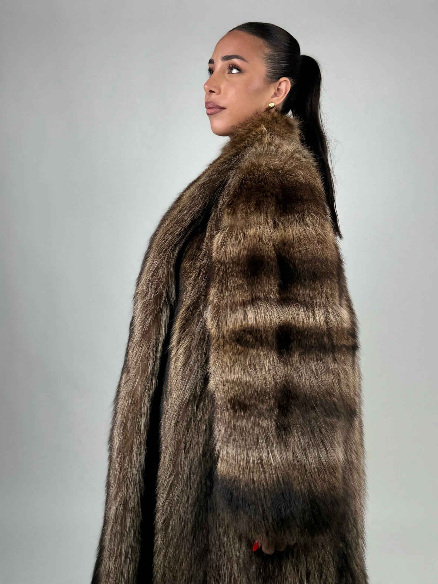 Cappotto in marmotta N498